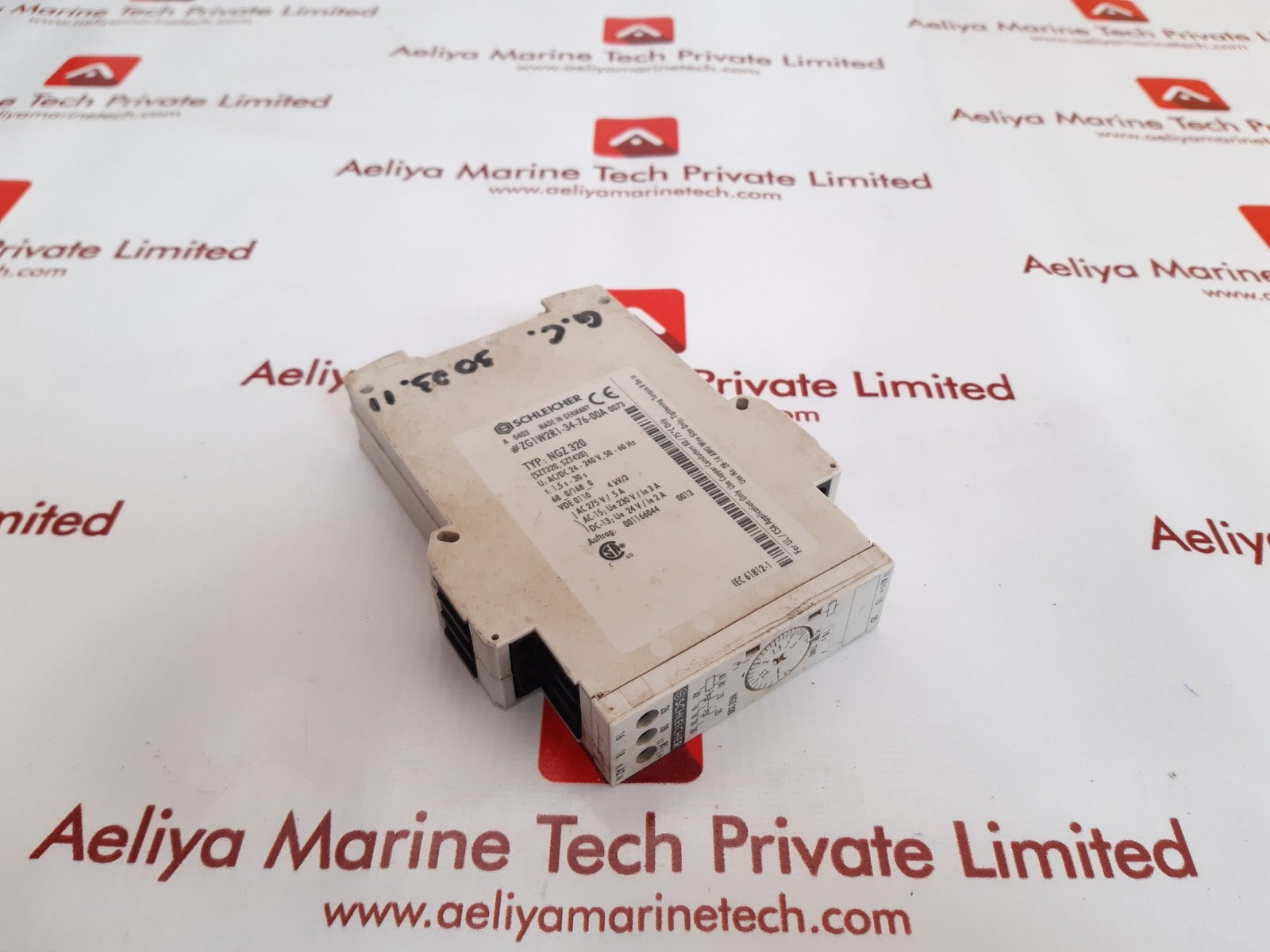 schleicher zg1w2r1-34-76-00a electron timer relay ngz 320