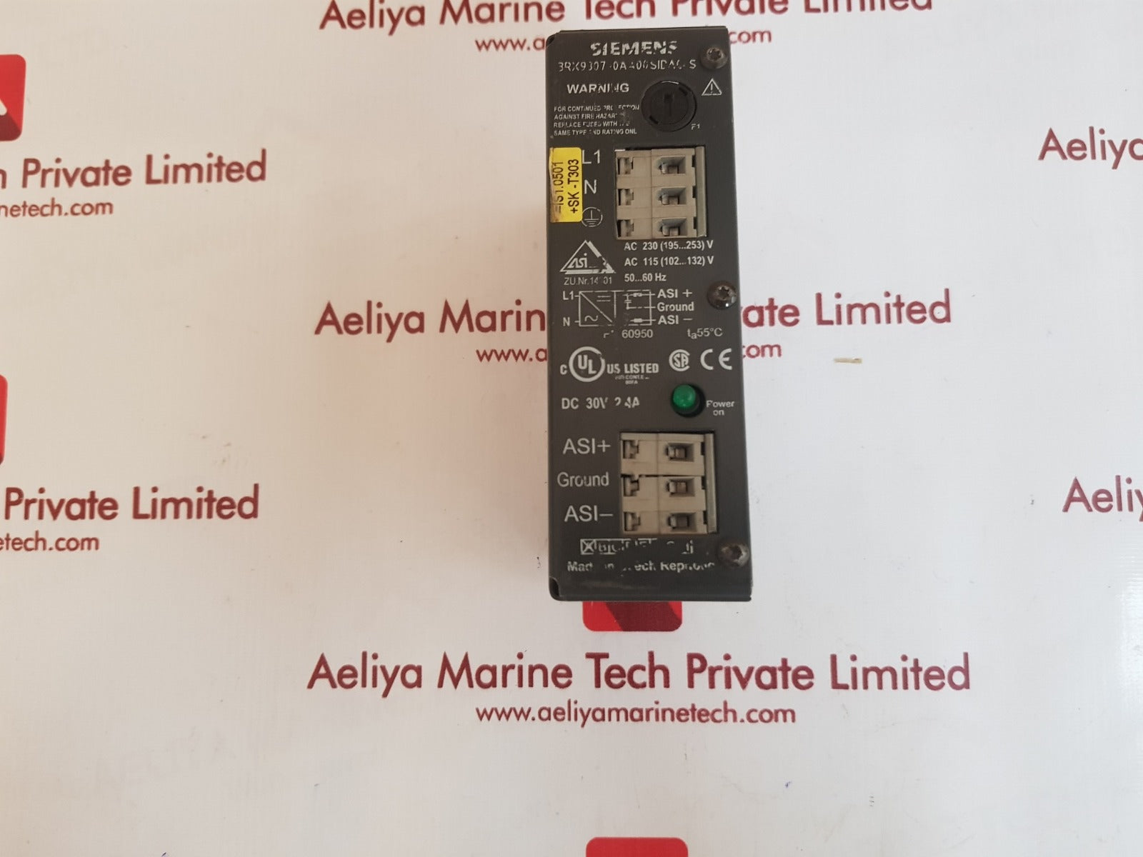 Siemens 3rx9307 0aa00sidac-s power supply