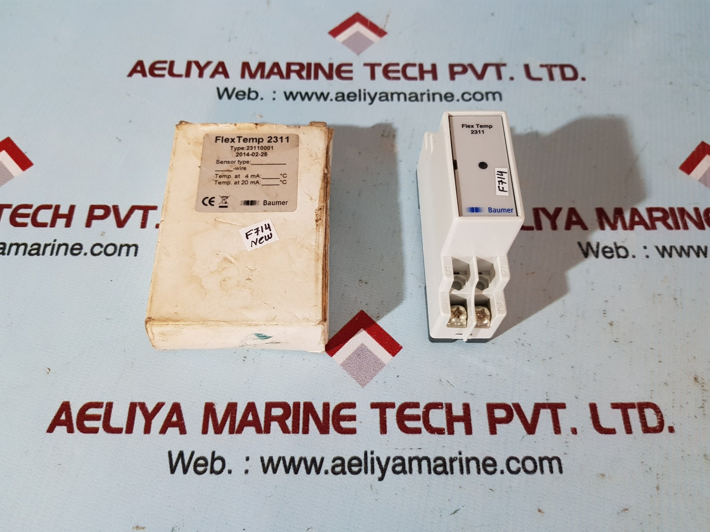 Baumer flex temp 2311 transmitter