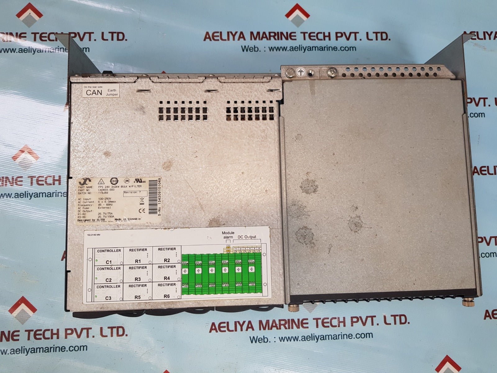 Eltek ca0603.000 power supply 100-250v