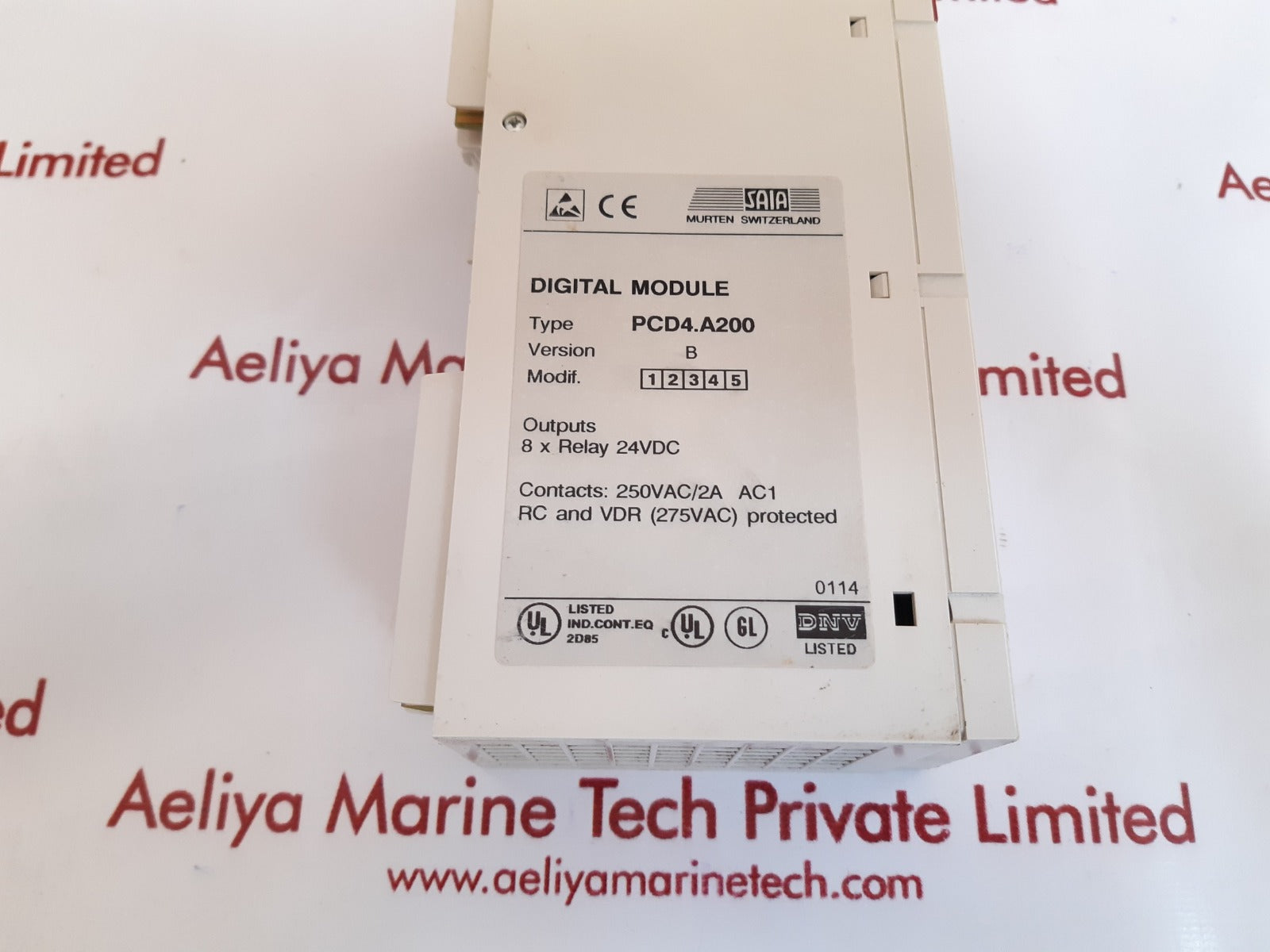Saia pcd4.a200 digital module