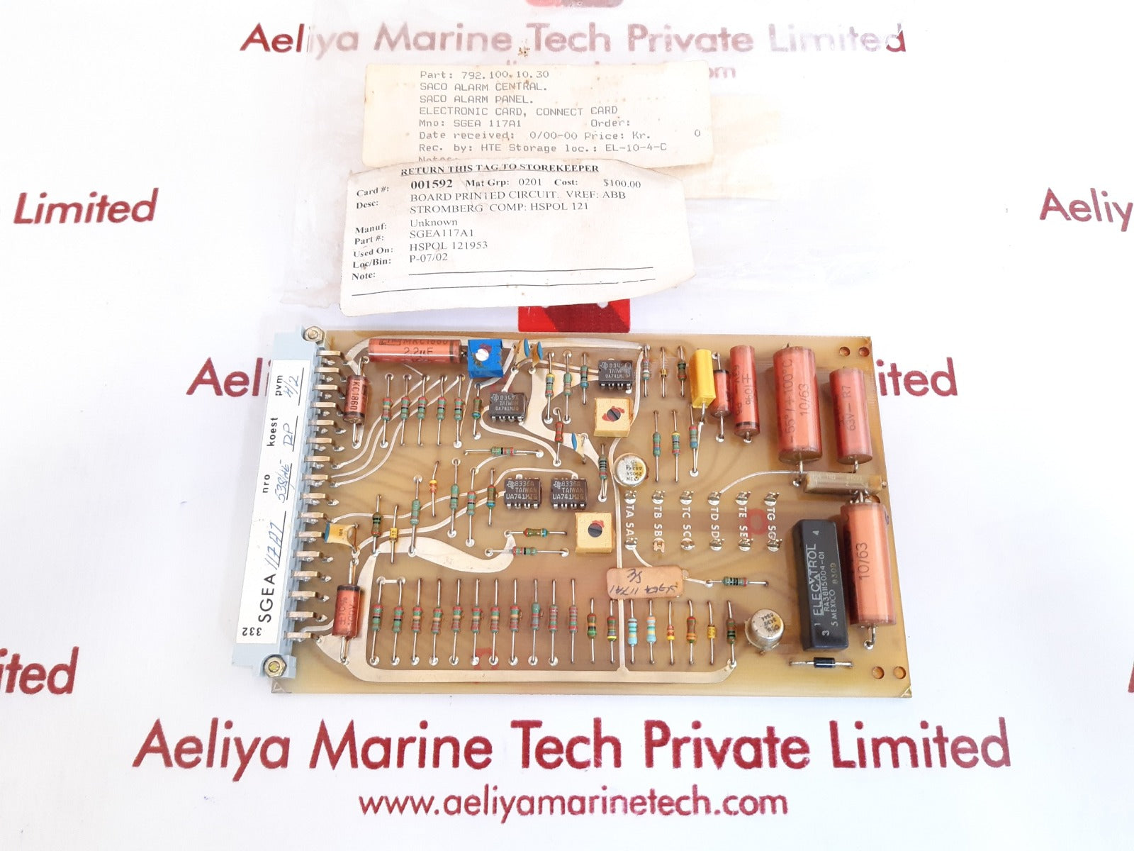 Stromberg sgea117a1 circuit board