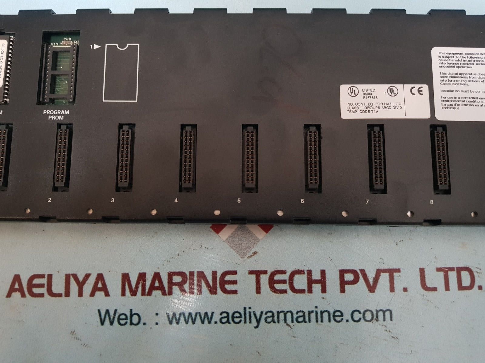 Ge ic893cpu323p base 10-slot programmable controller
