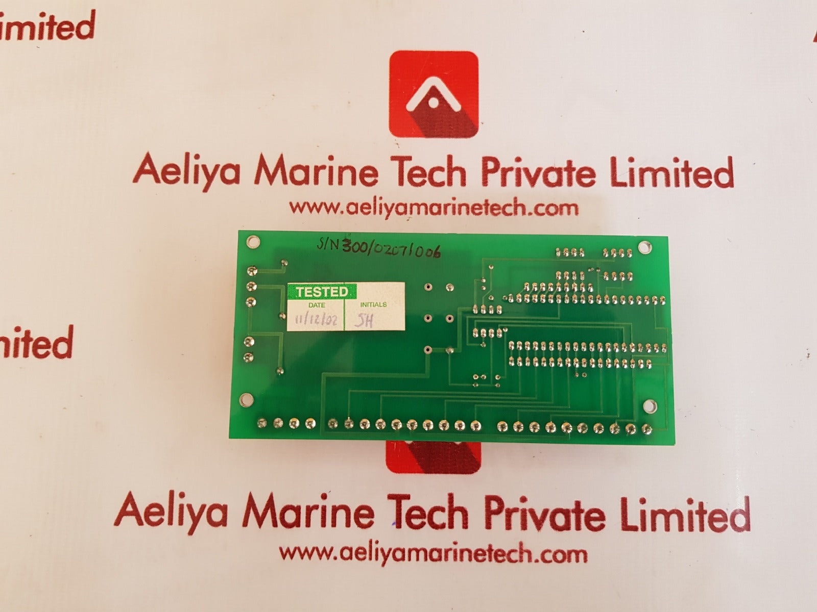 Electro flow 01224 249355 pcb card m300 rev 1.0
