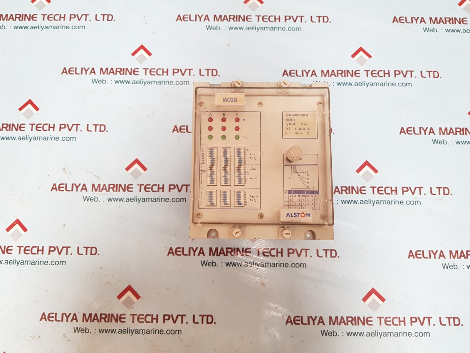Alstom mcgg62n1cd0503f over current protection relay