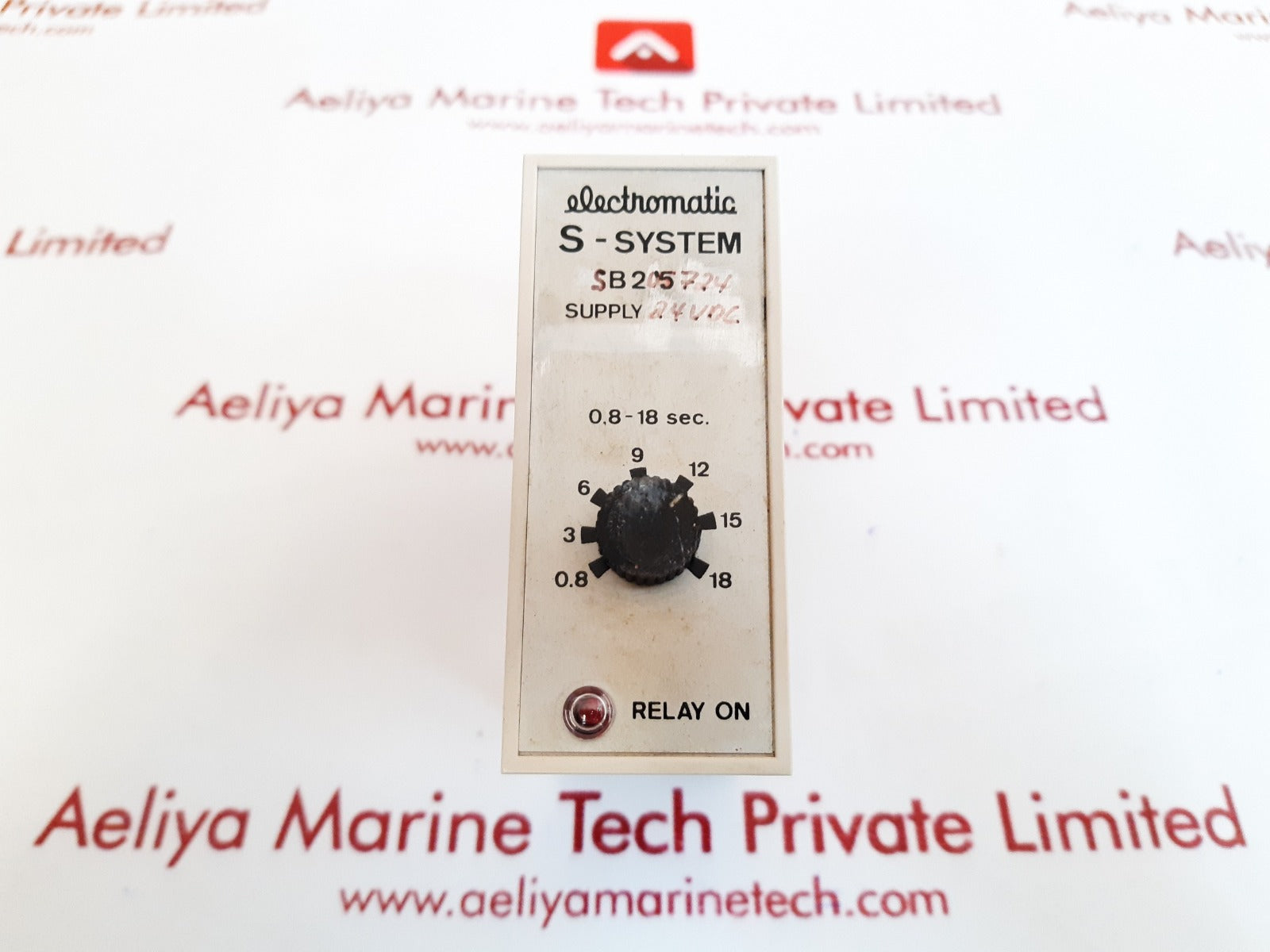 Electromatic s-system sb205724 relay