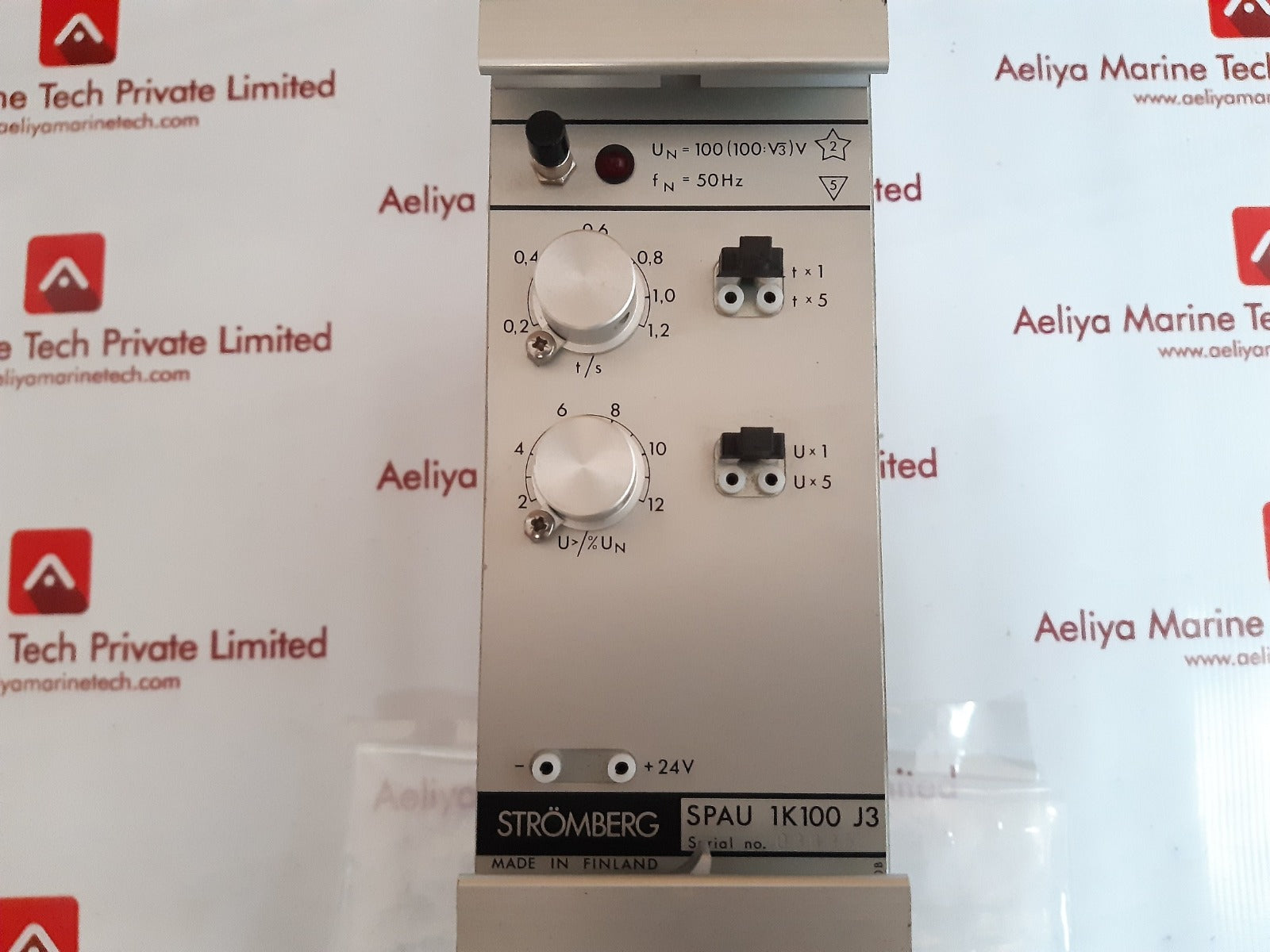 Stromberg spau 1k100j3 single phase time relay