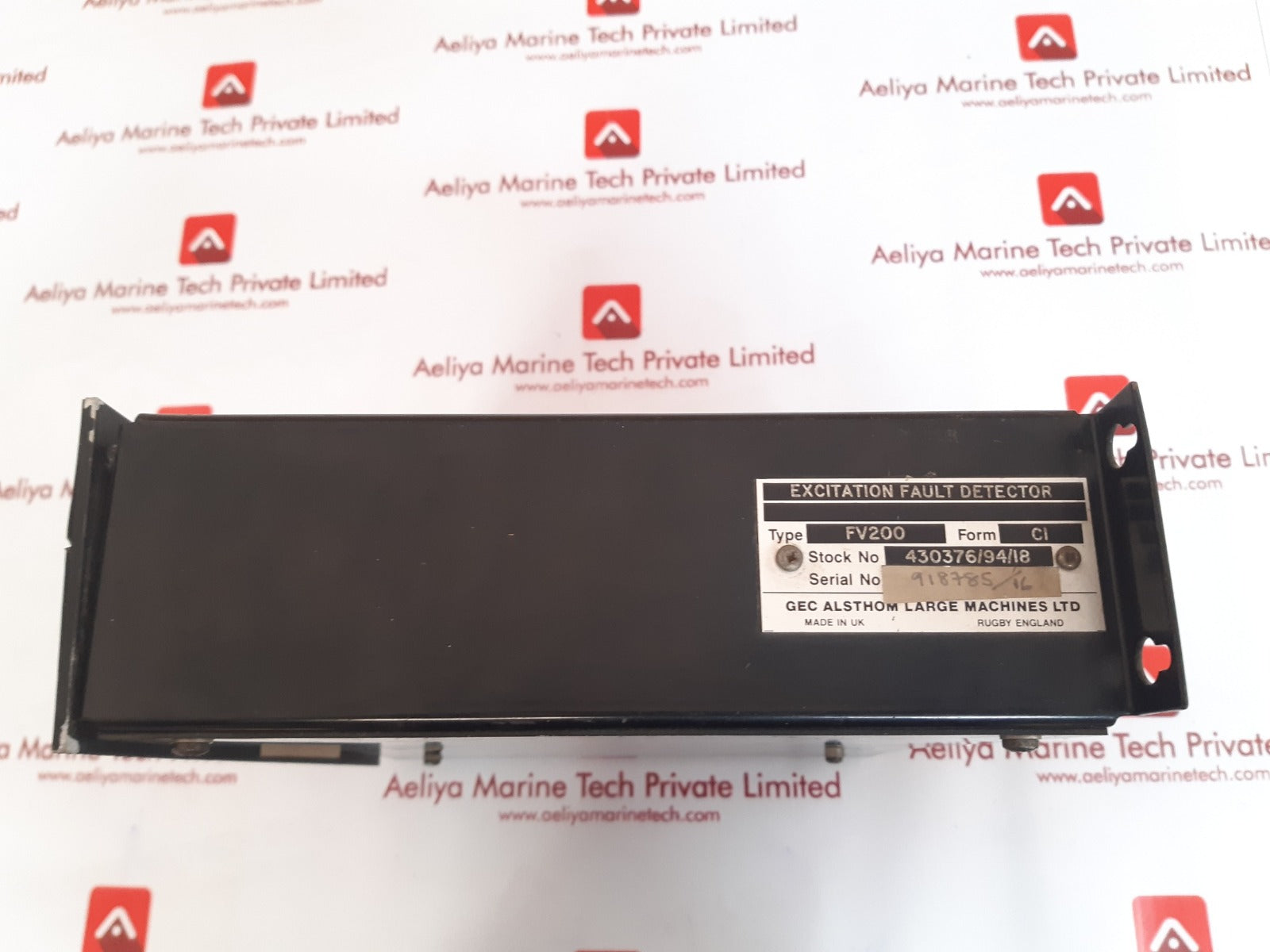 Gec alsthom fv200-c gecostat excitation fault detector