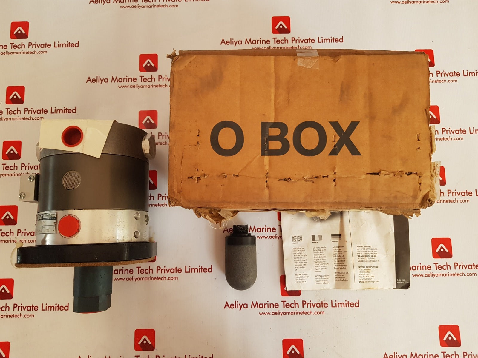 Heypac gx20-ssv-t1 hydraulic power unit 2000psi