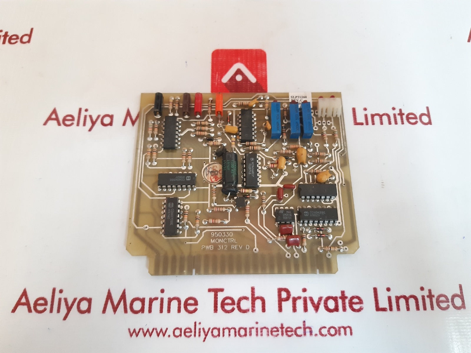 Monctrl 950330 Pwb 312 rev d pcb card