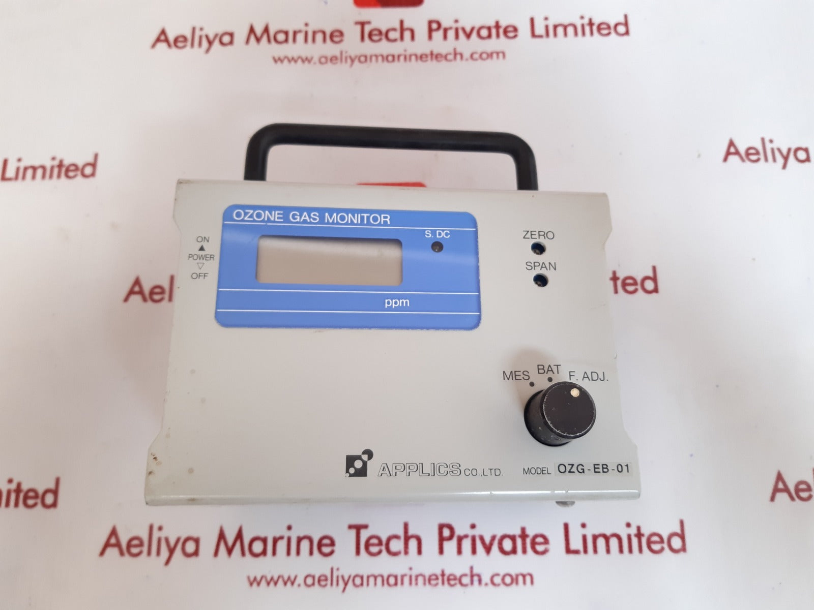 Applics ozg-eb-01 ozone gas monitor