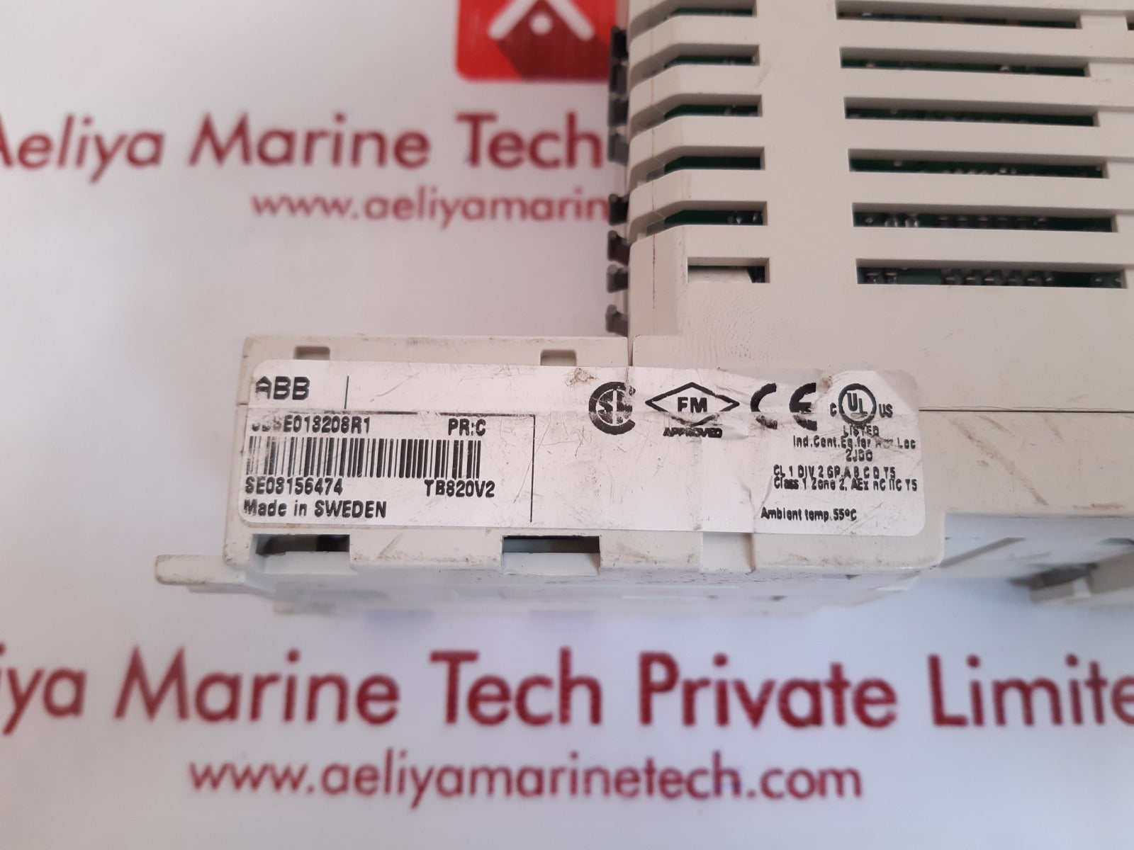 Abb tb820v2 cluster modem 3bse013208r1 pr:c Used
