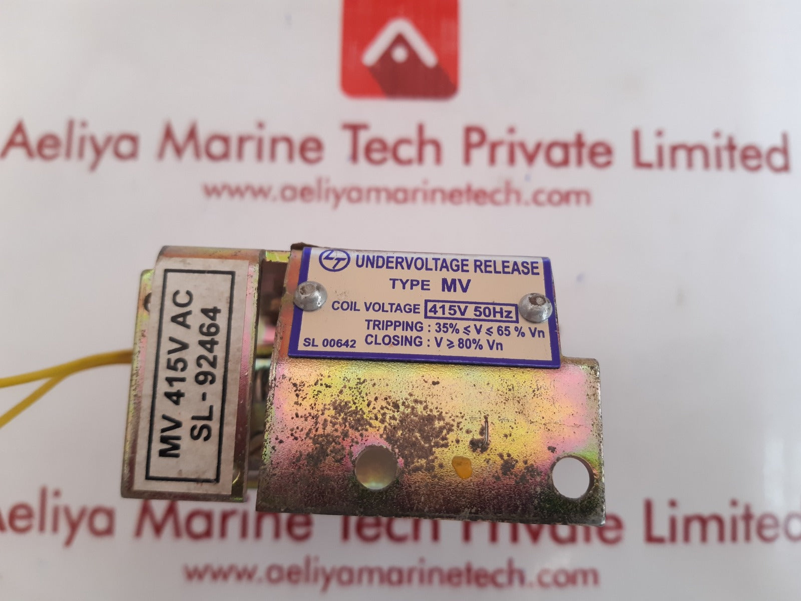 LT mv 415v ac under voltage release