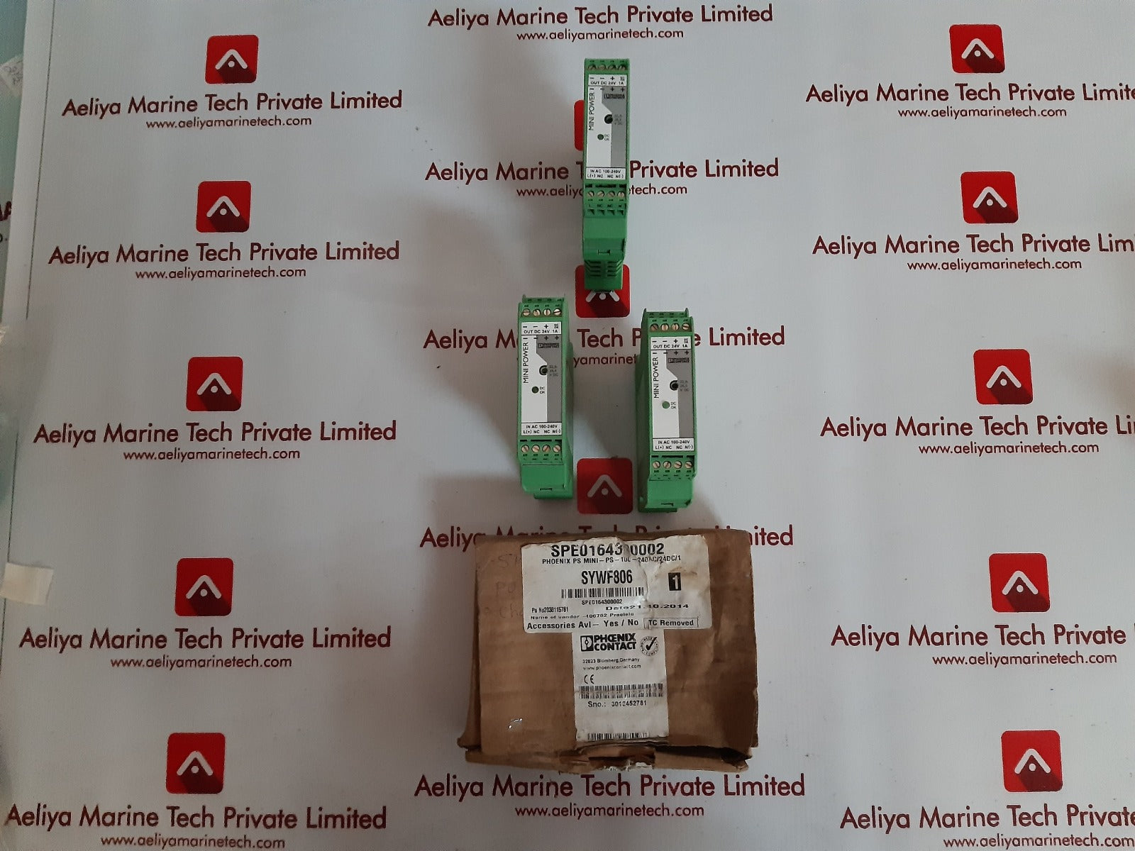 Phoenix contact mini-ps-100-240ac/24dc/1 mini power supply