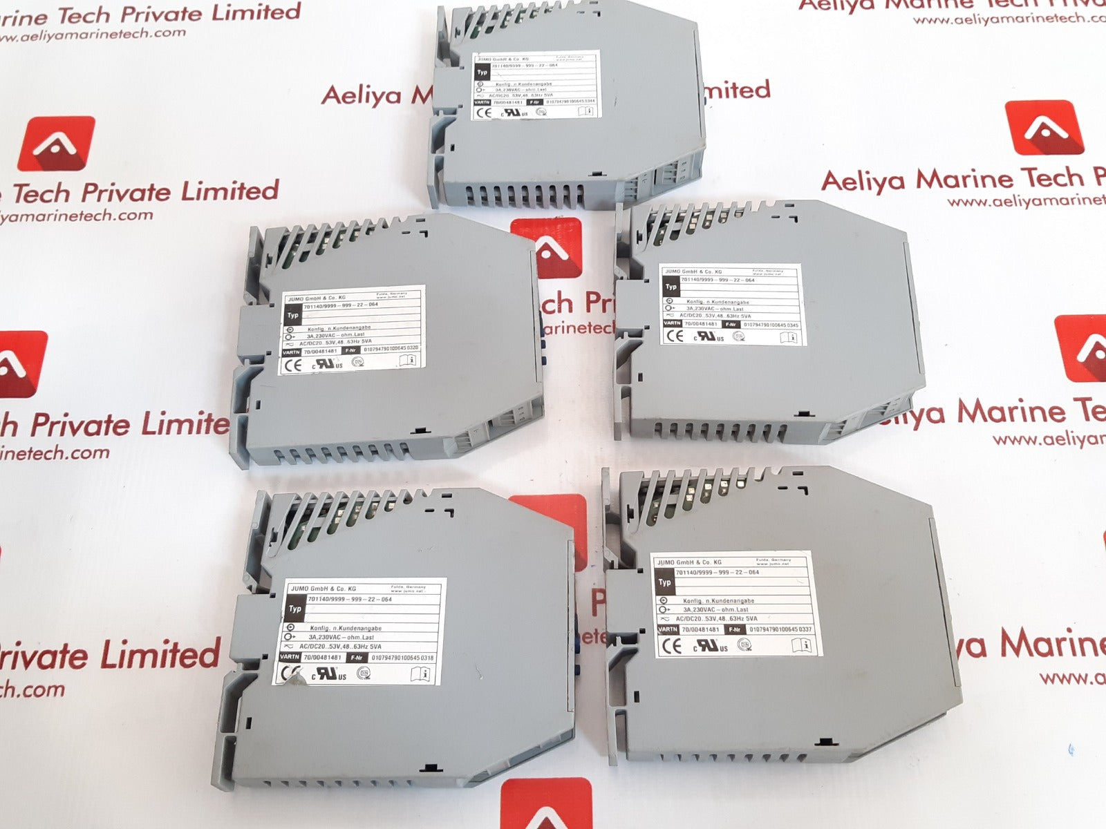 Jumo 701140/9999-999-22-064 temperature limiter monitor