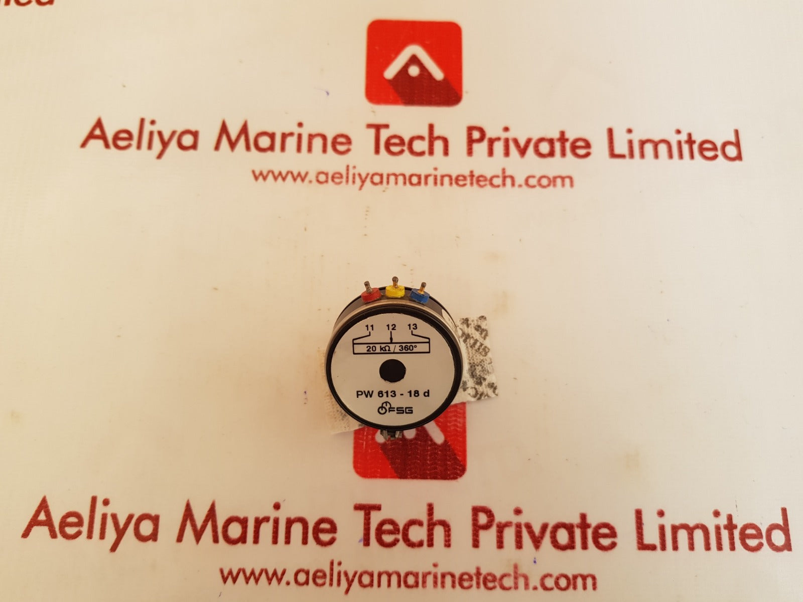 Fsg pw 613 - 18 d precision rotary potentiometer