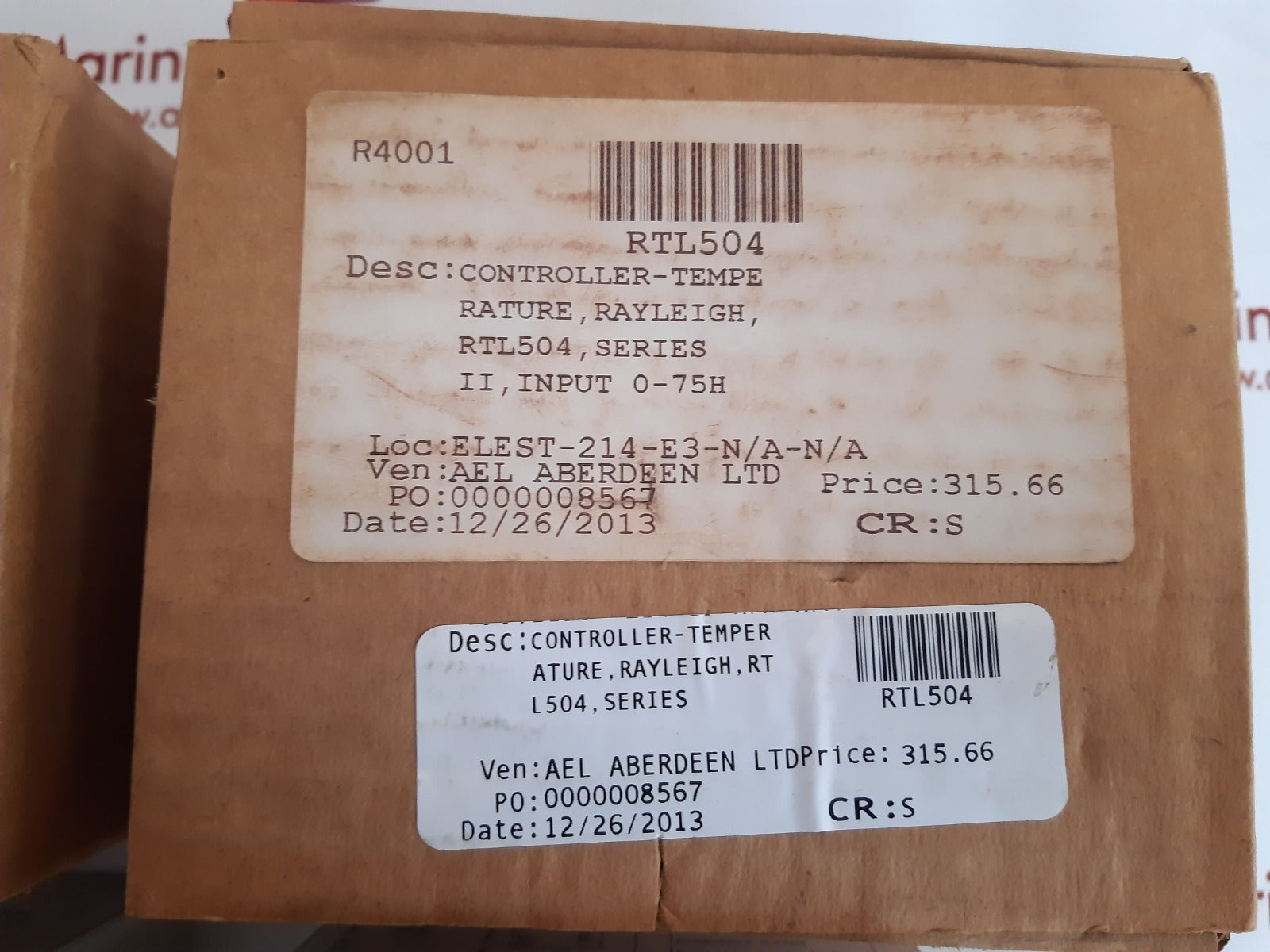 Rayleigh rtl 501-504 speed controller