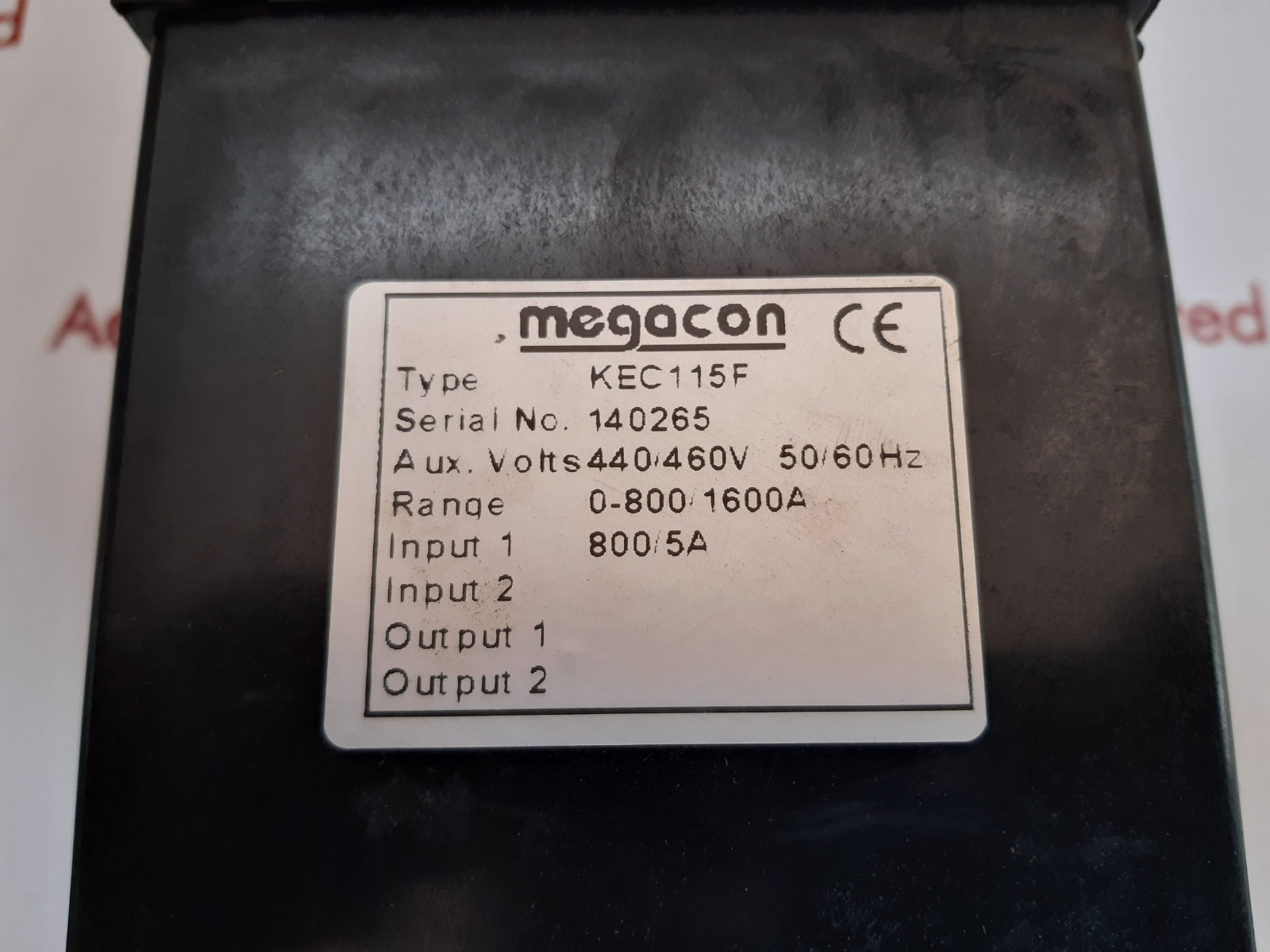 Megacon kec115f short circuit and over current guard