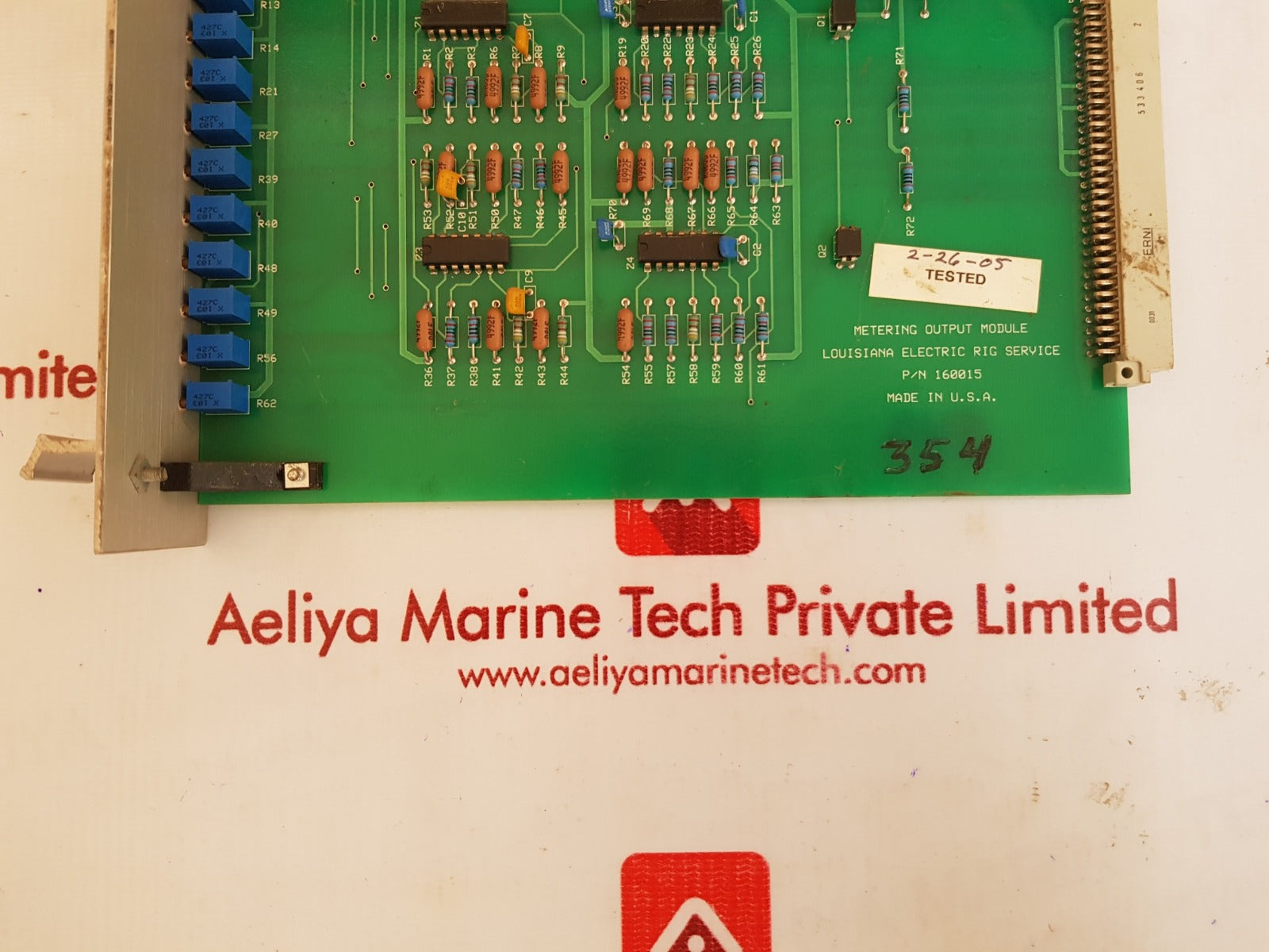 Louisiana 160015 metering output module