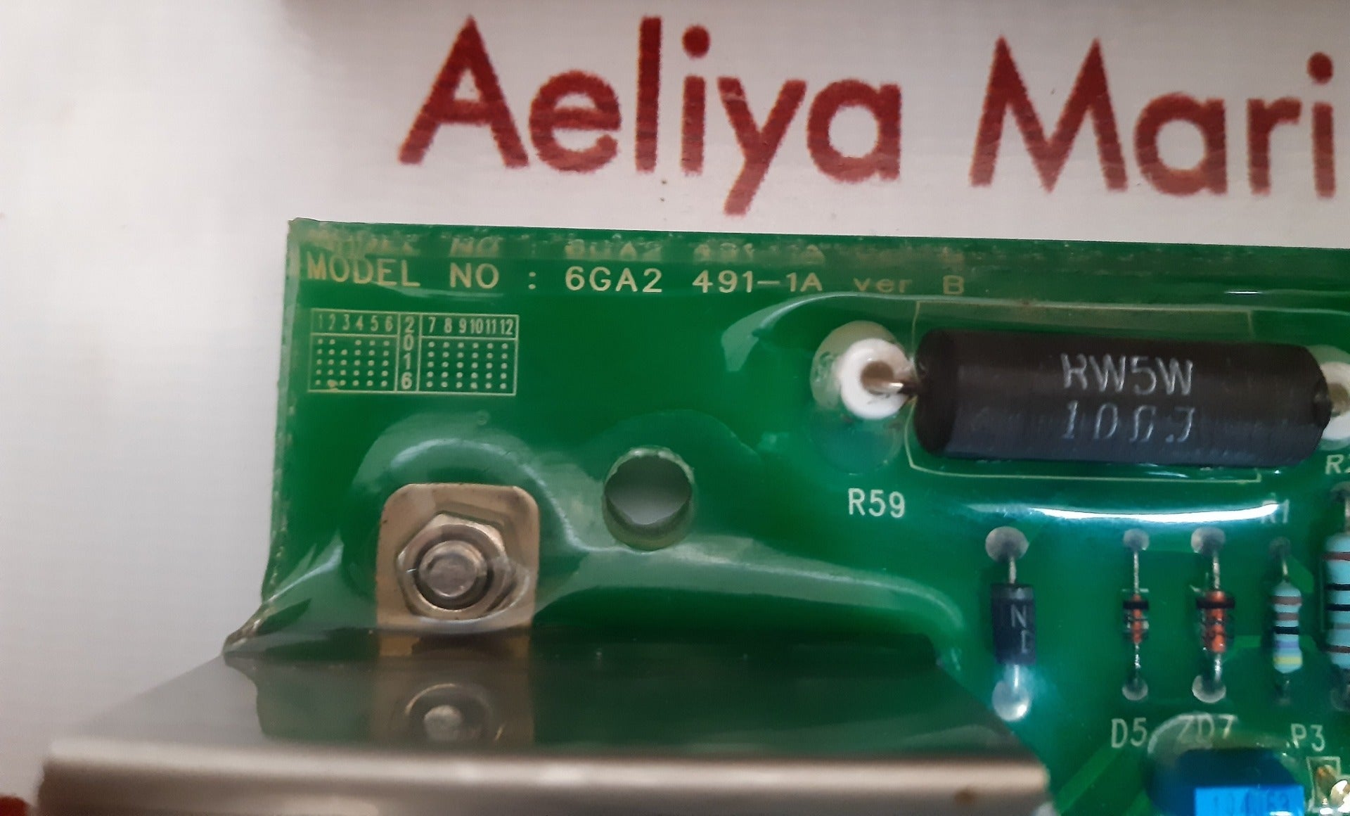 Siemens 6ga2 491-1a automatic voltage regulator