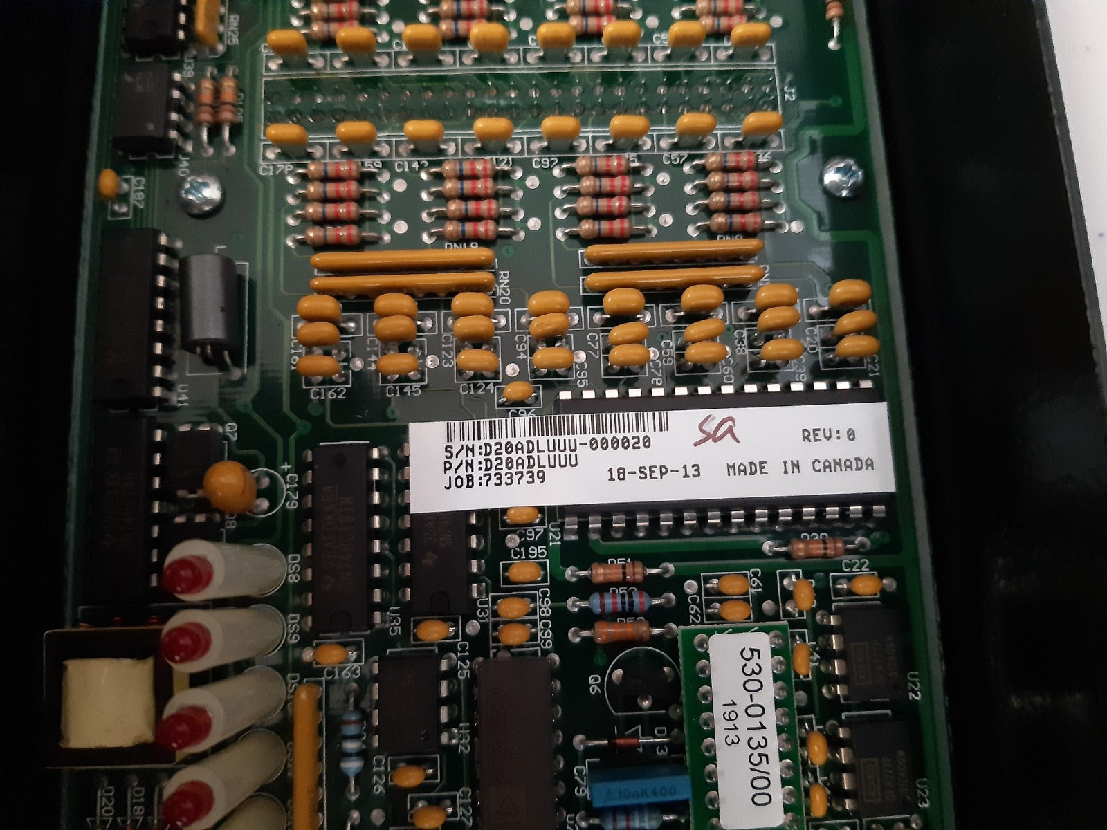 Ge wesdac d20a analog scan module