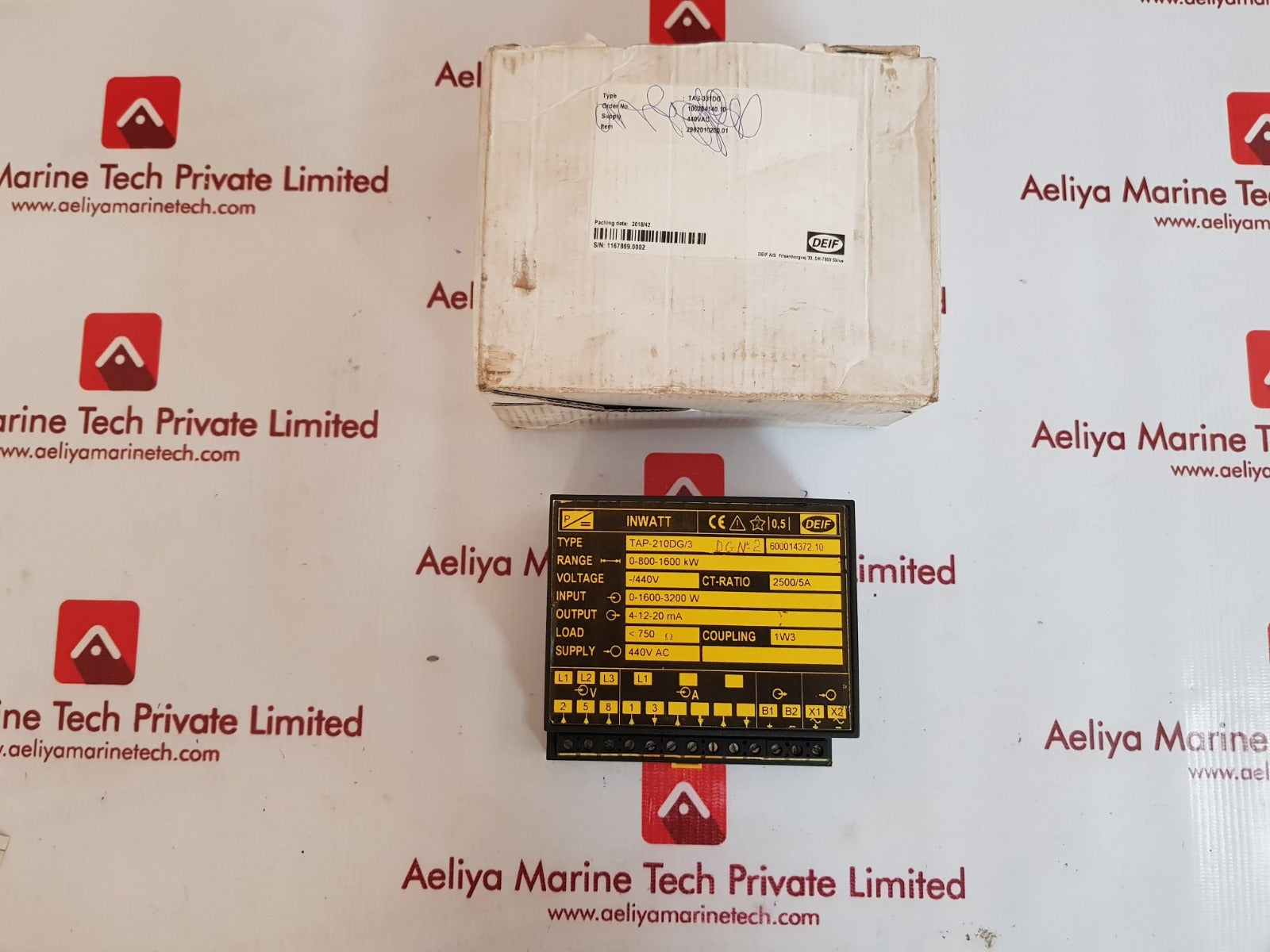 Deif tap-210dg/3 600014372.10 transducer 0-800-1600kw