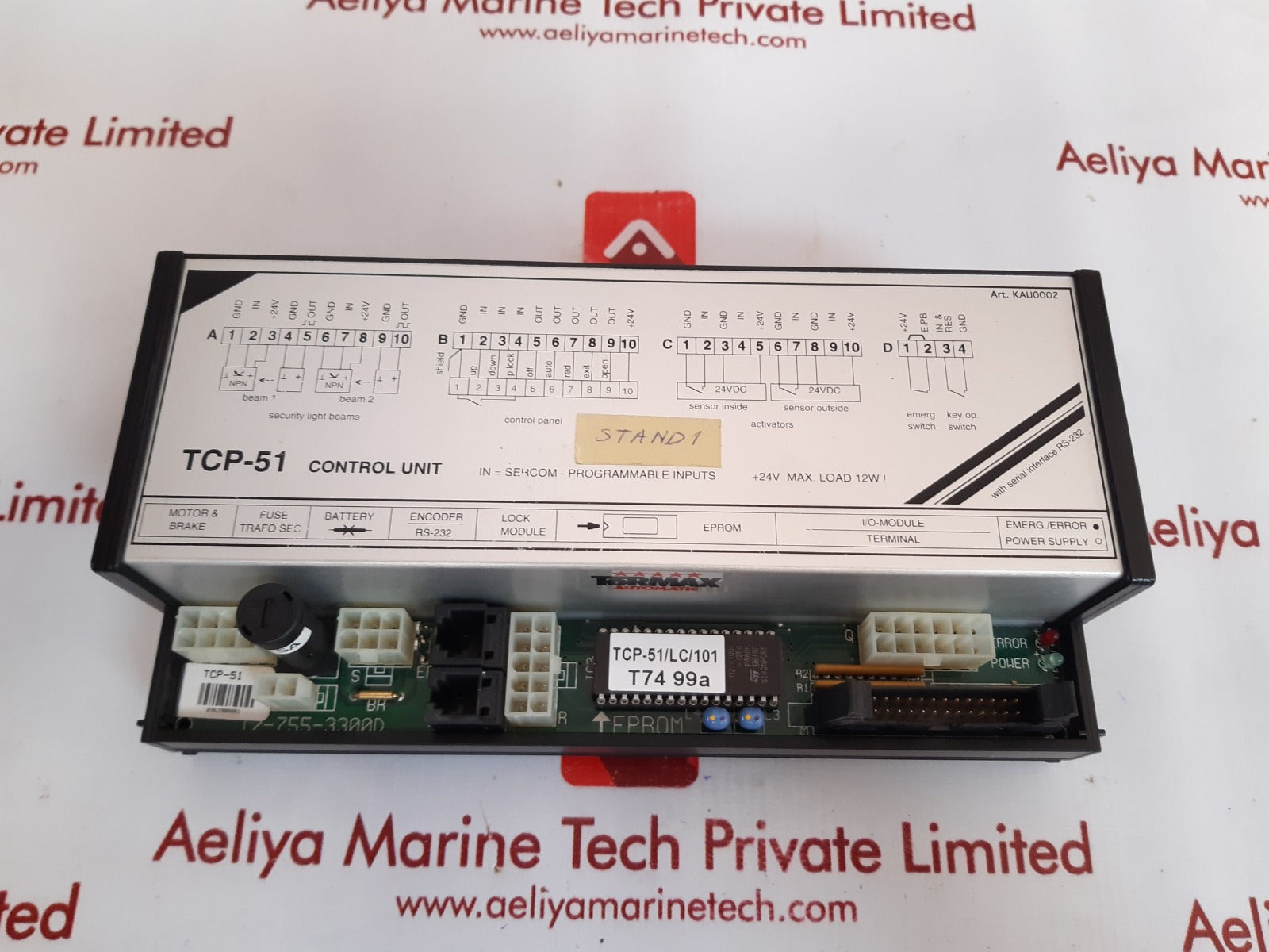 Tormax tcp-51 control unit kau0002 New