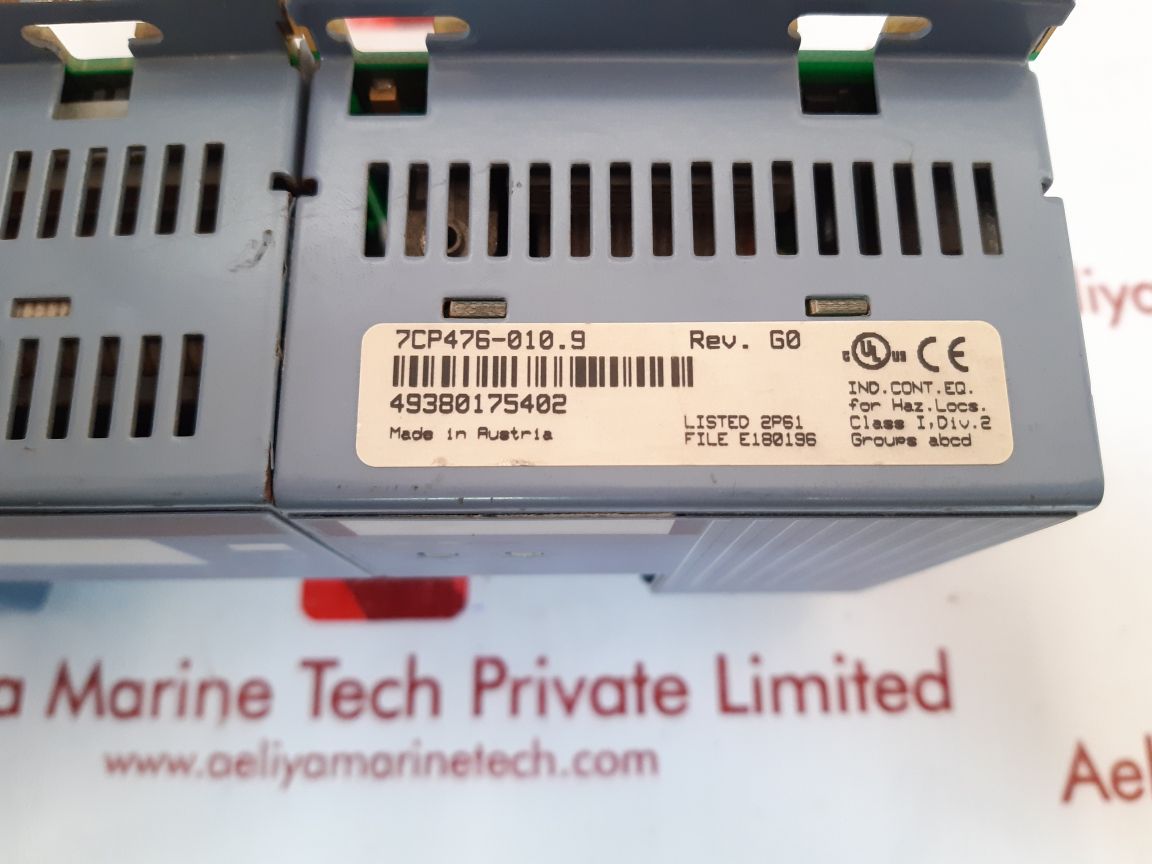 B&r 7cp476-010.9 processor module rev.g0