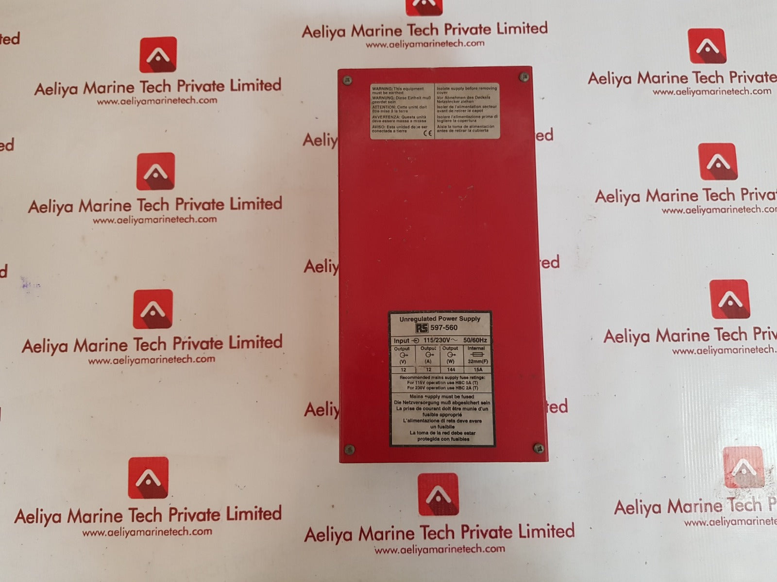Rs 597-560 unregulated power supply