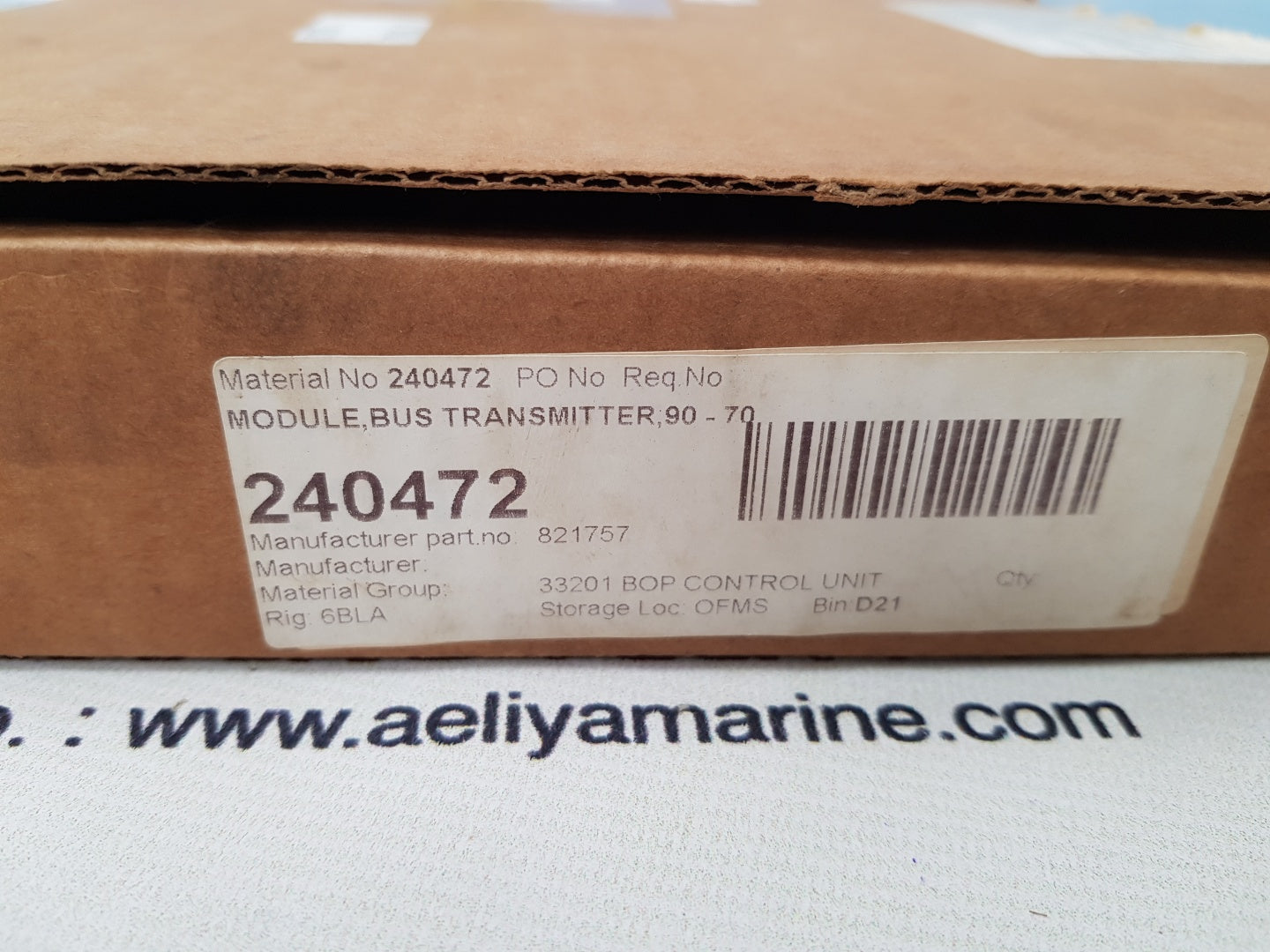Ge fanuc ic697bem713j bus expansion transmitter module