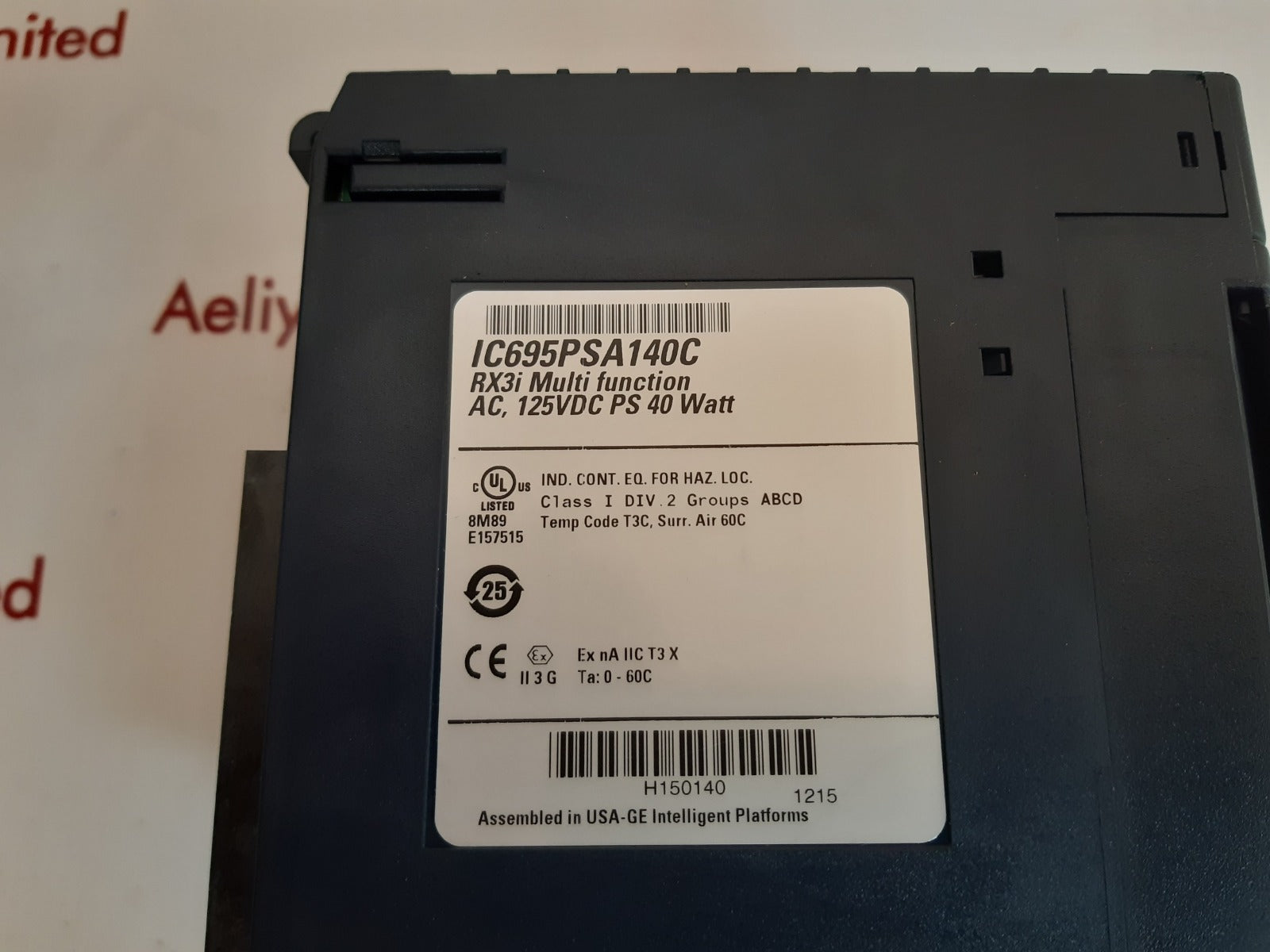 Ge ic695psa140c multi function power supply