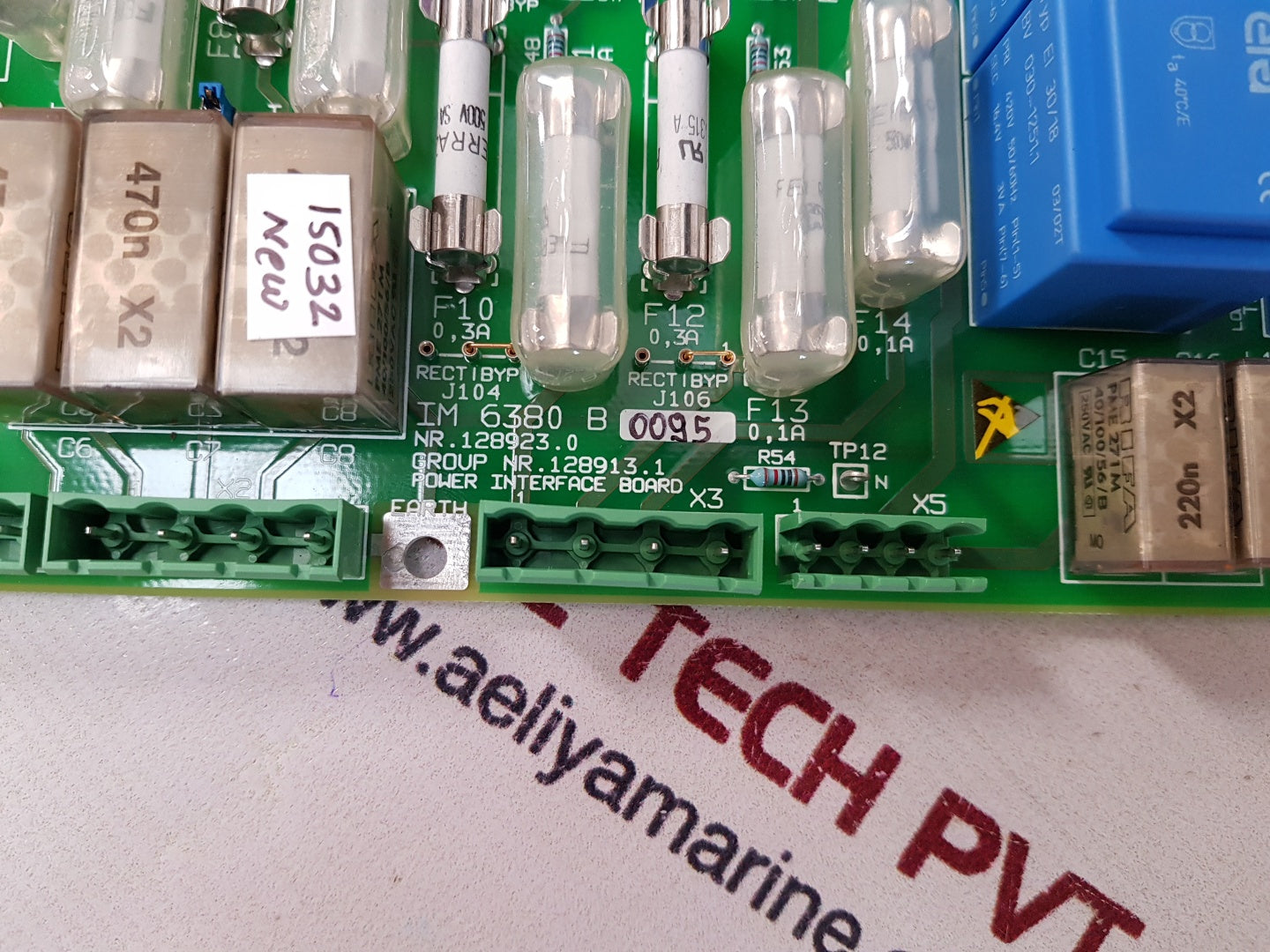 Invertomatic im 6380 b power interface board