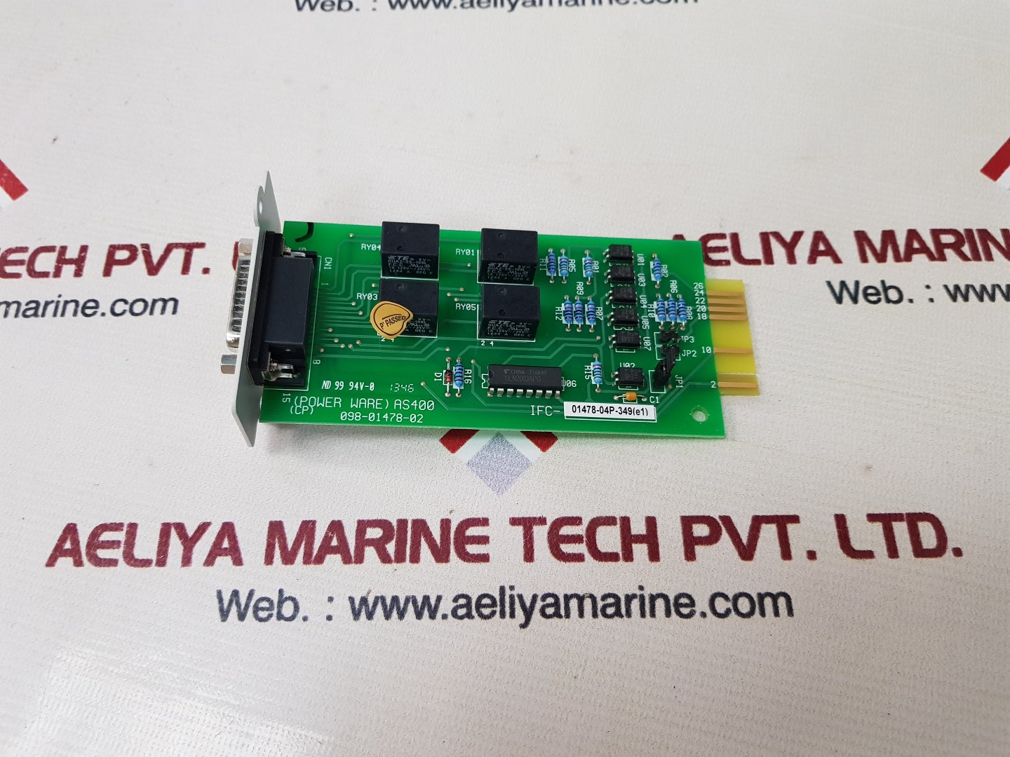 Power ware as400 communication card 098-01478-02