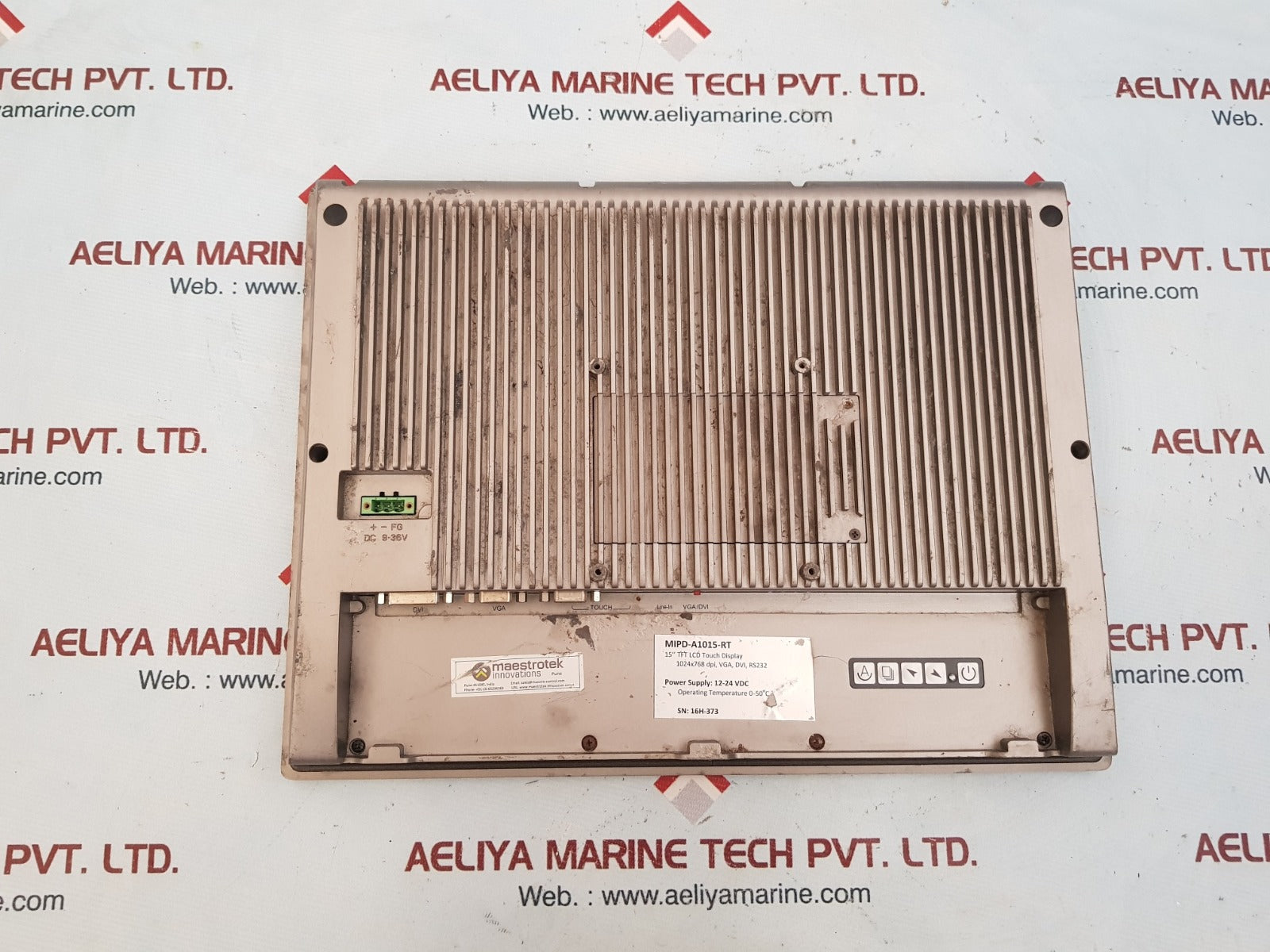 Maestrotek mipd-a1015-rt 15"tft lcd touch display