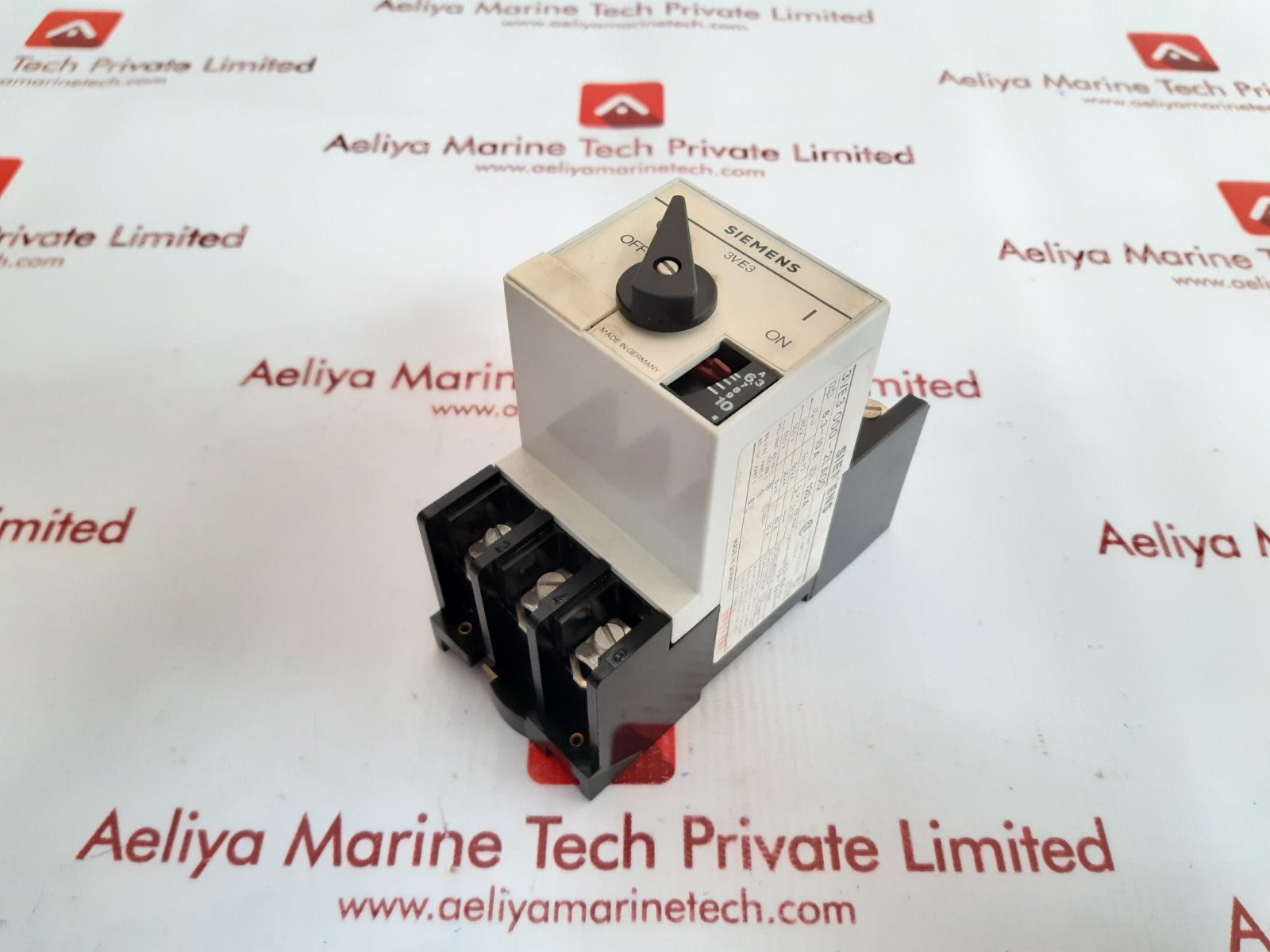 Siemens 3ve3 000-2la00 motor starter protector