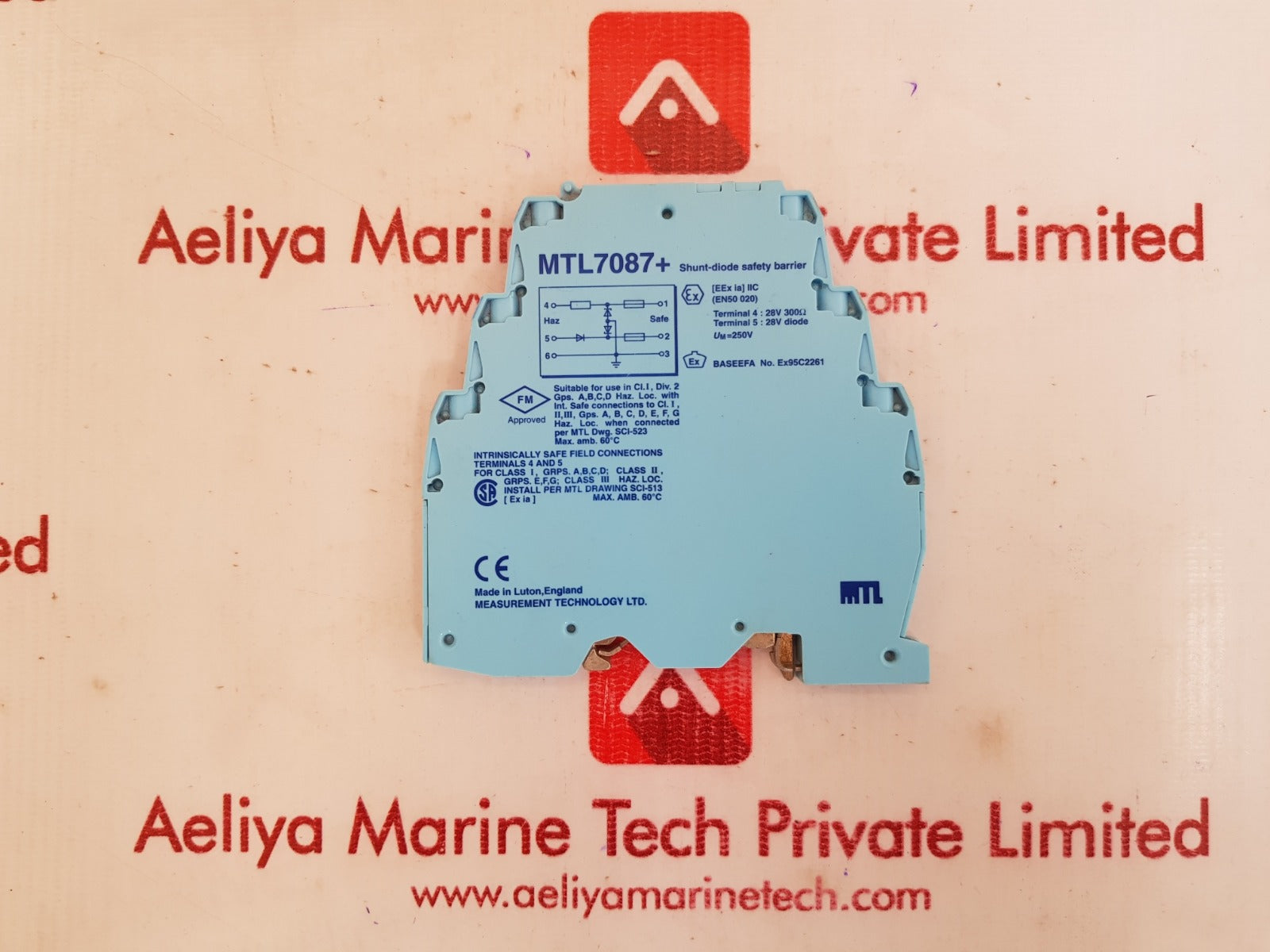 Measurement technology mtl 7087+ shunt-diode safety barrier