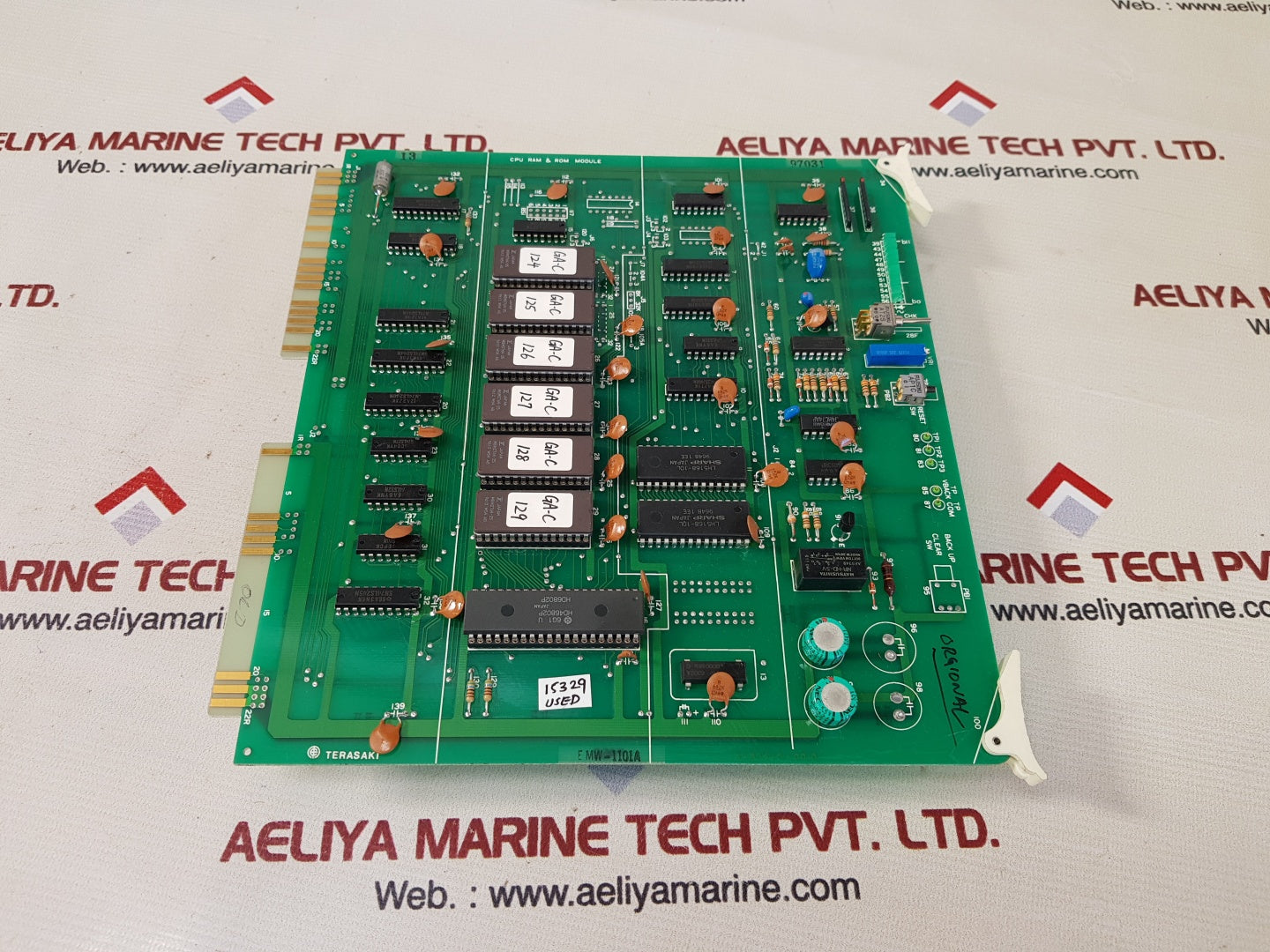 Terasaki emw-1101a cpu ram & rom module k/834/5-001d