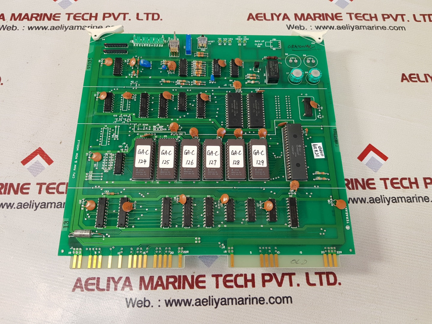 Terasaki emw-1101a cpu ram & rom module k/834/5-001d