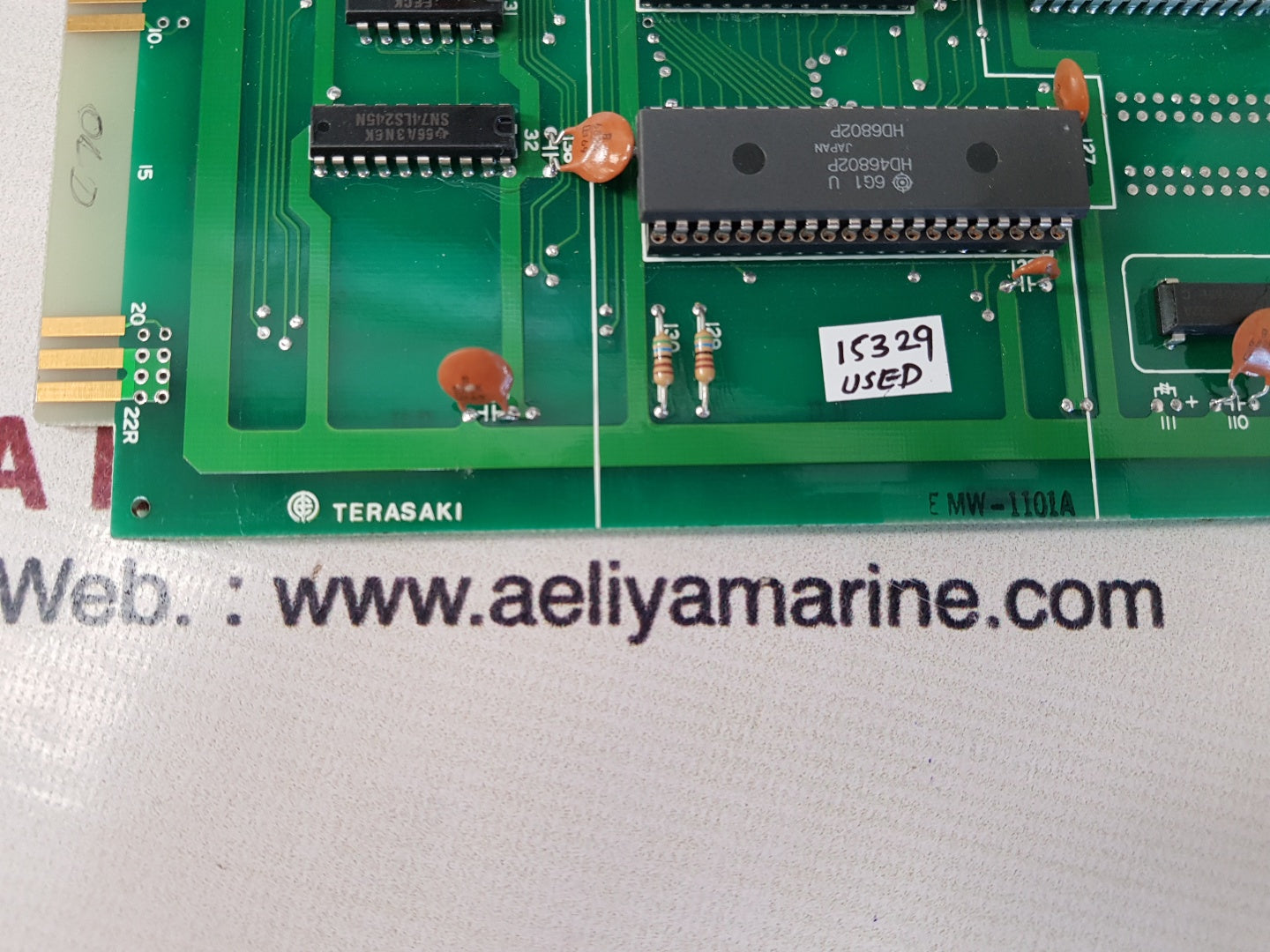 Terasaki emw-1101a cpu ram & rom module k/834/5-001d