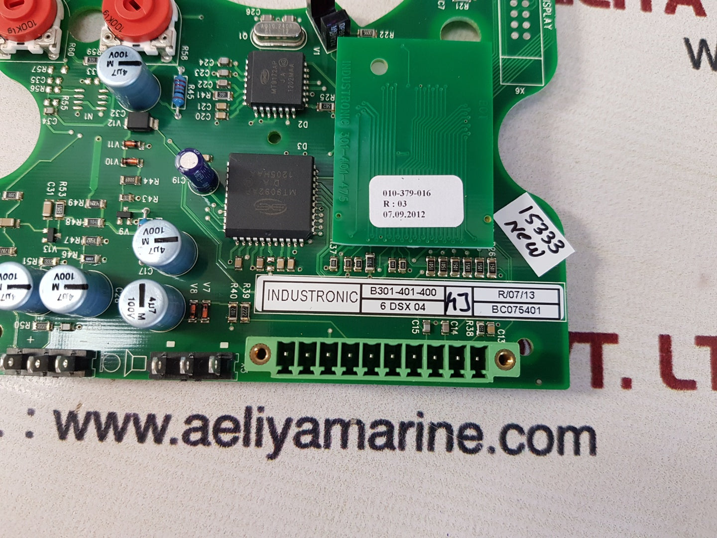 Industronic 301-401-400 pcb card