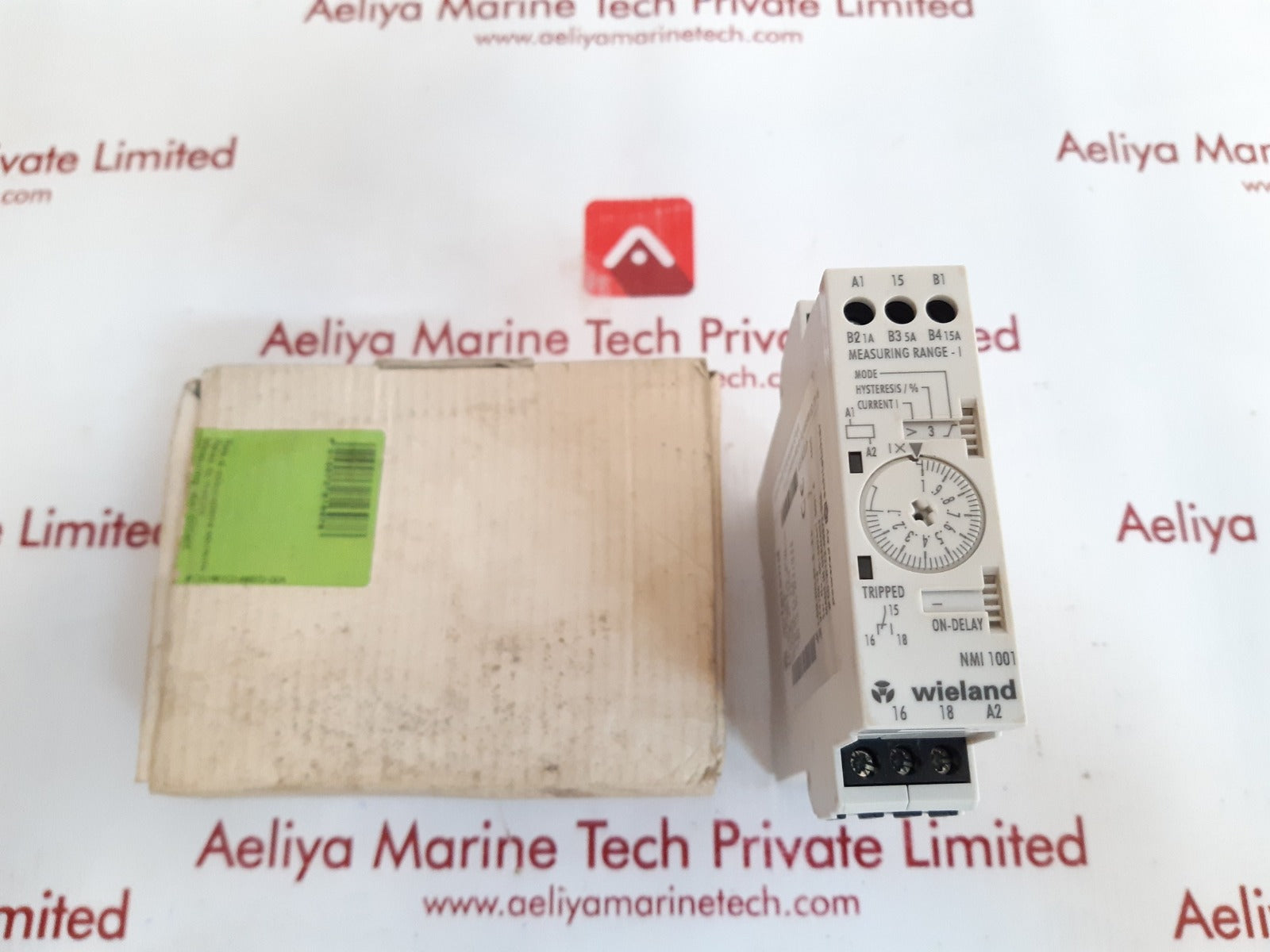 Wieland nmi 1001 r3.185.0400.0 current monitoring relay