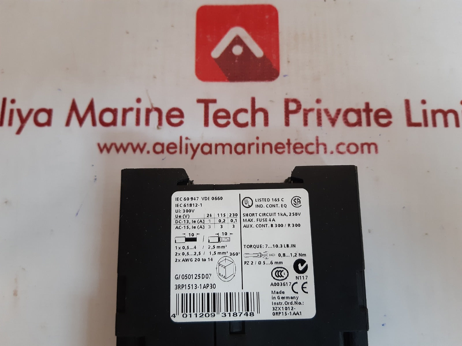 Siemens 3rp1513-1ap30 time relay