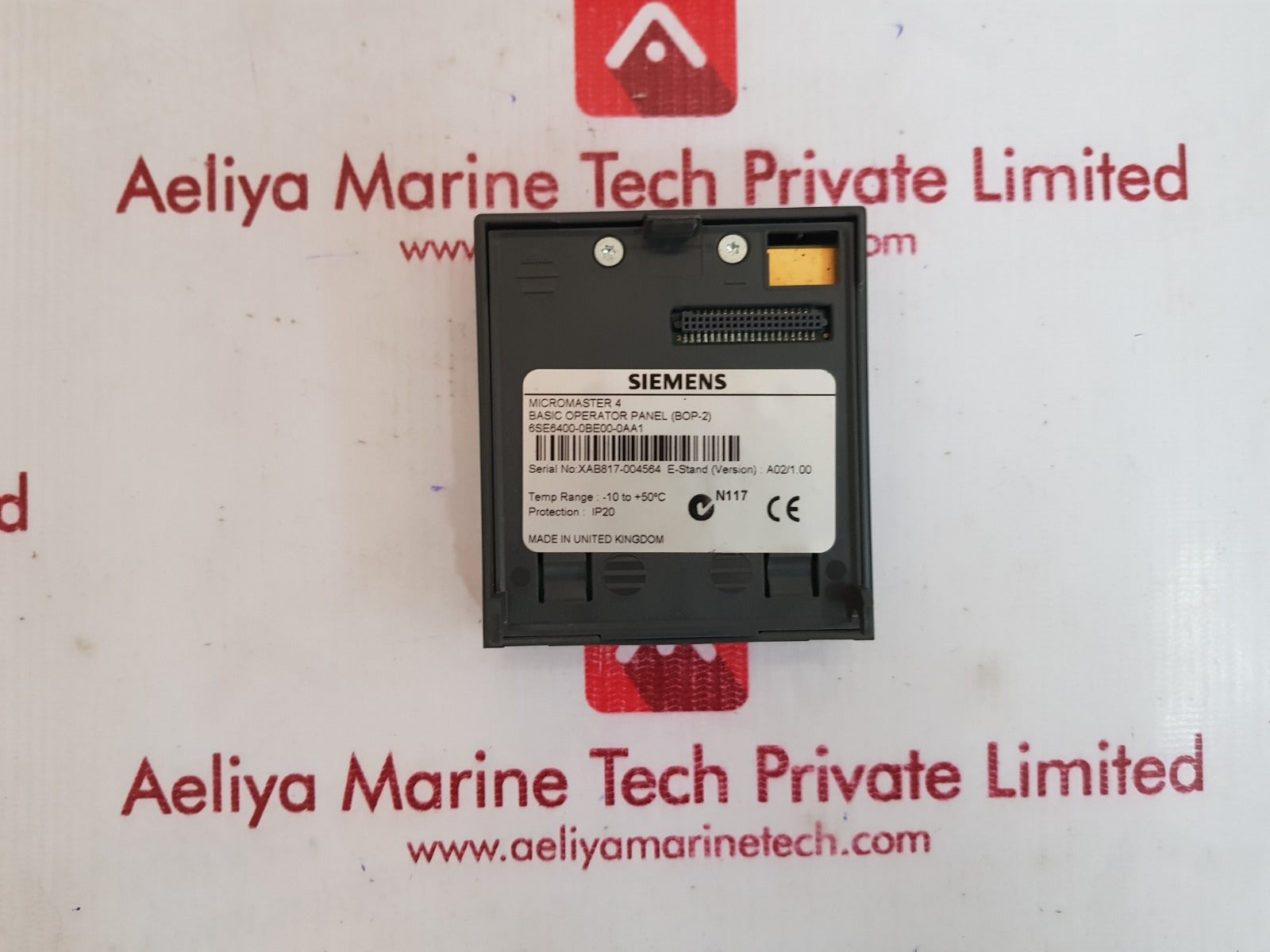 Siemens micromaster 4 6se6400-0be00-0aa1 basic operator panel bop-2