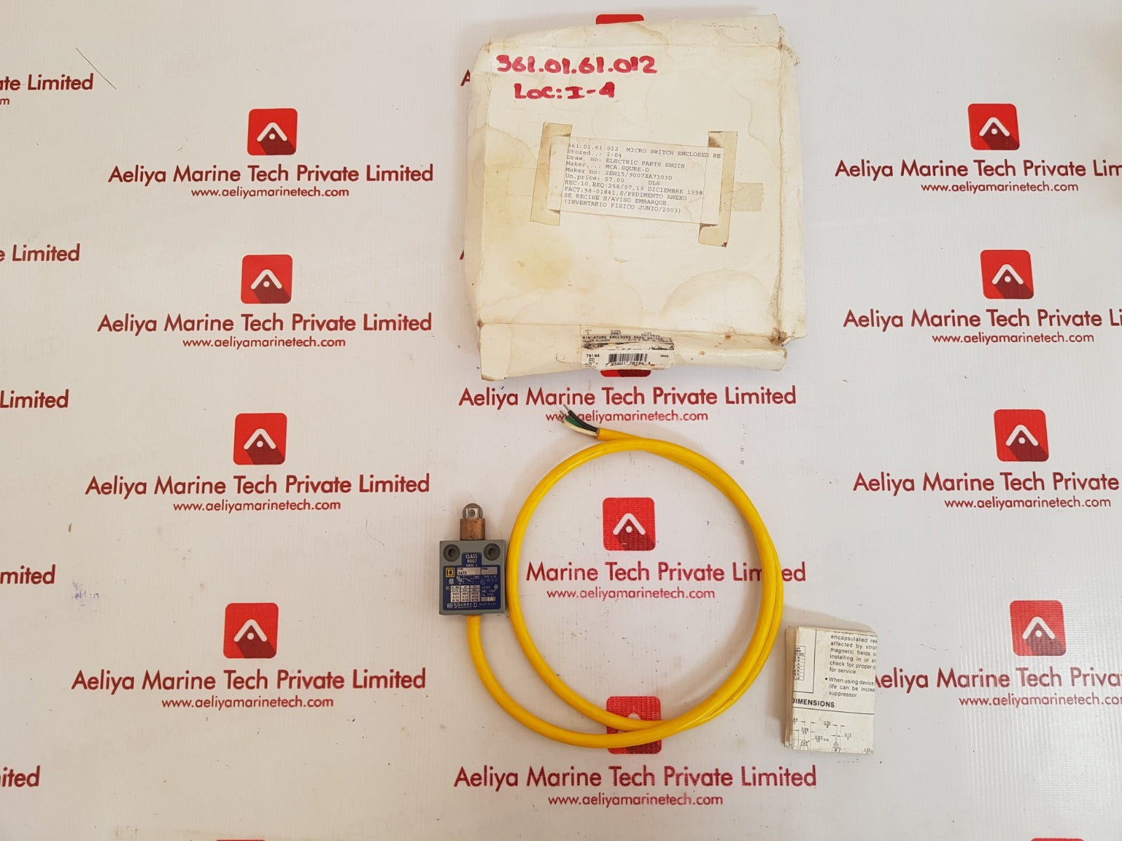 Square d 9007 xa7303d enclosed reed switch