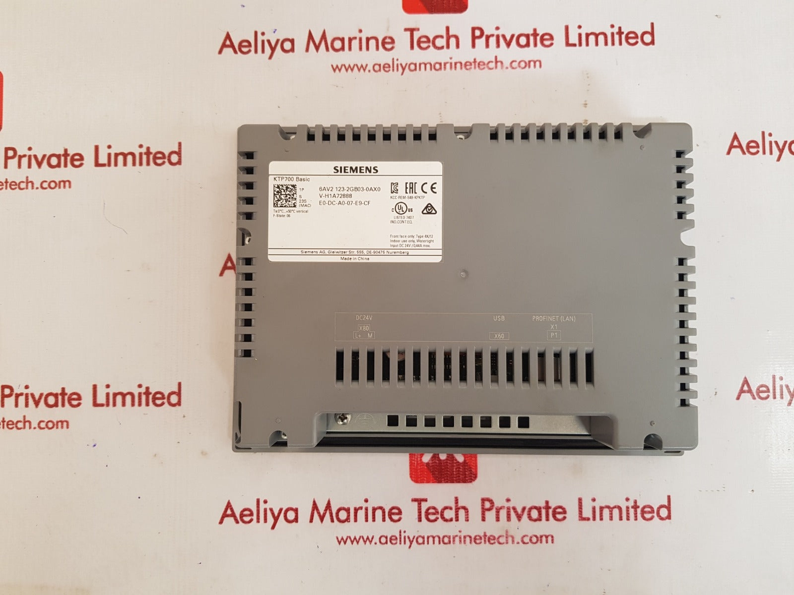 Siemens simatic hmi 6av2 123-2gb03-0ax0 touch panel