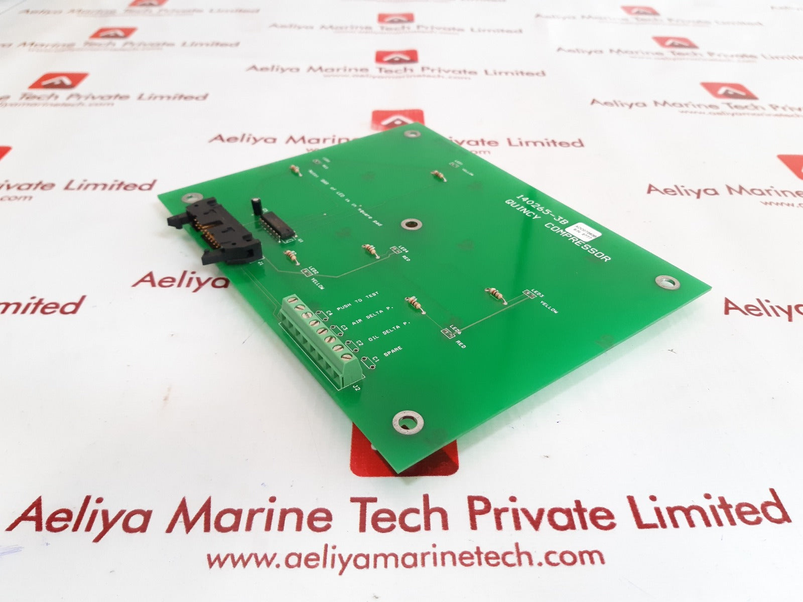 Quincy compressor 140265-3b pcb circuit board