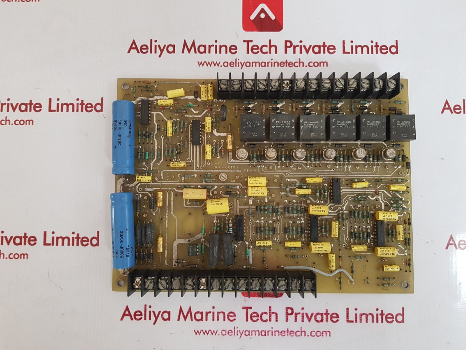 Integrated power systems 016-001118 pcb card rev f