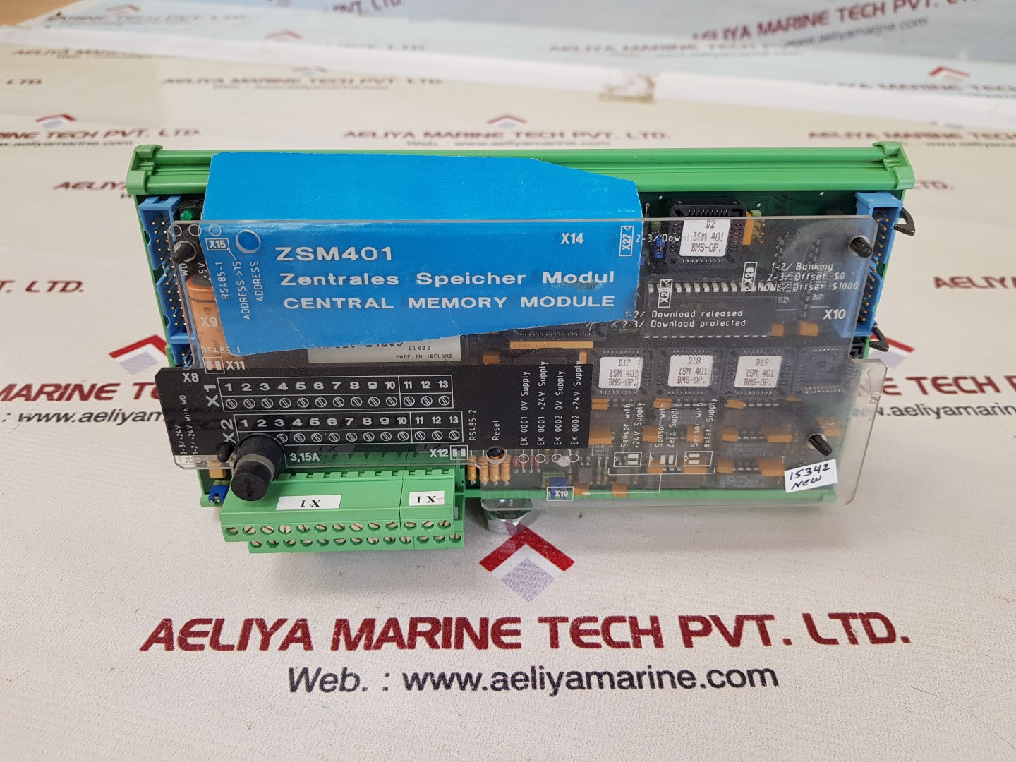 Stn atlas zsm401 central memory module 271.138 133/d 0384