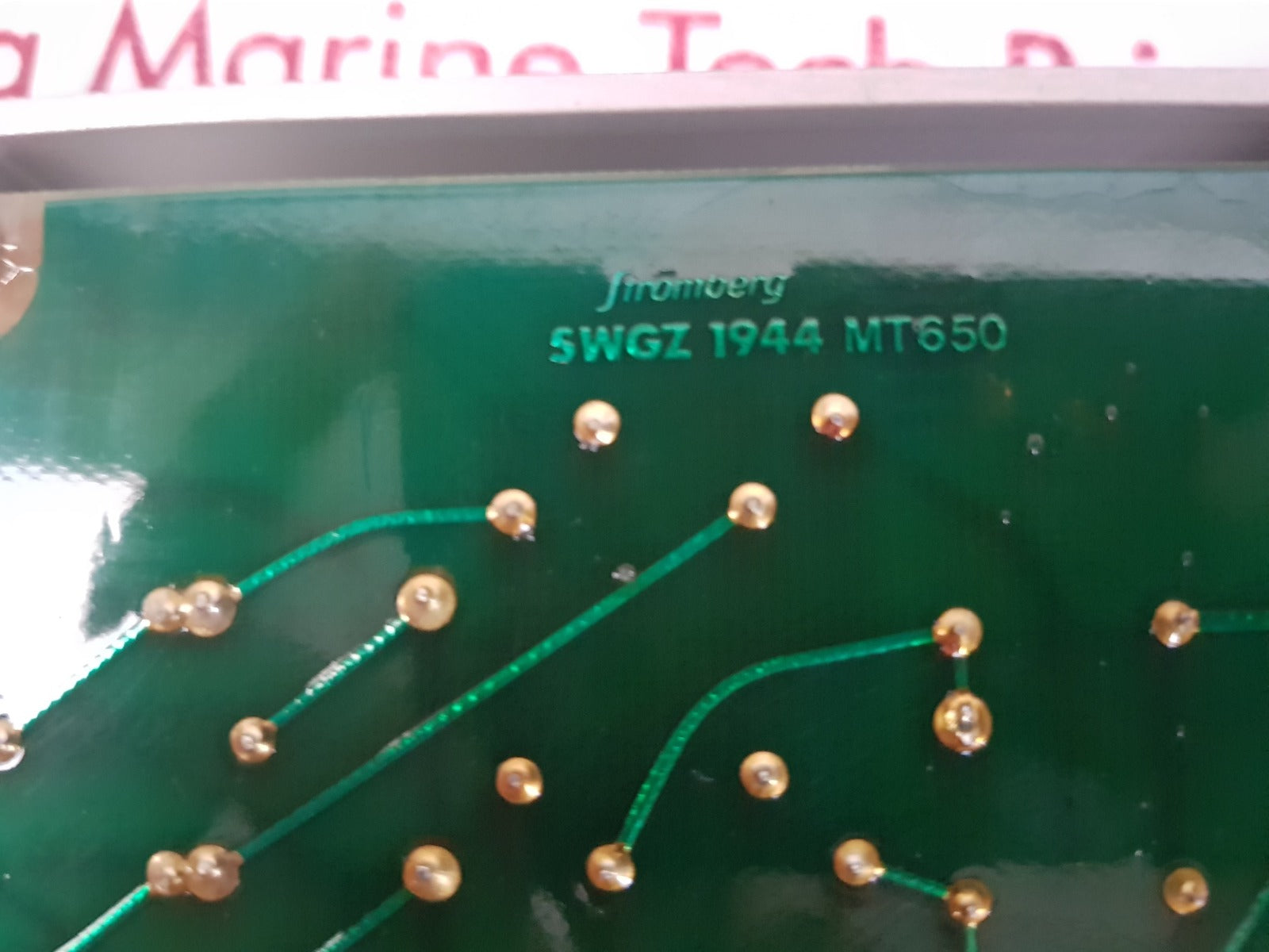 Stromberg Swgm 2J1 Pcb Card Used