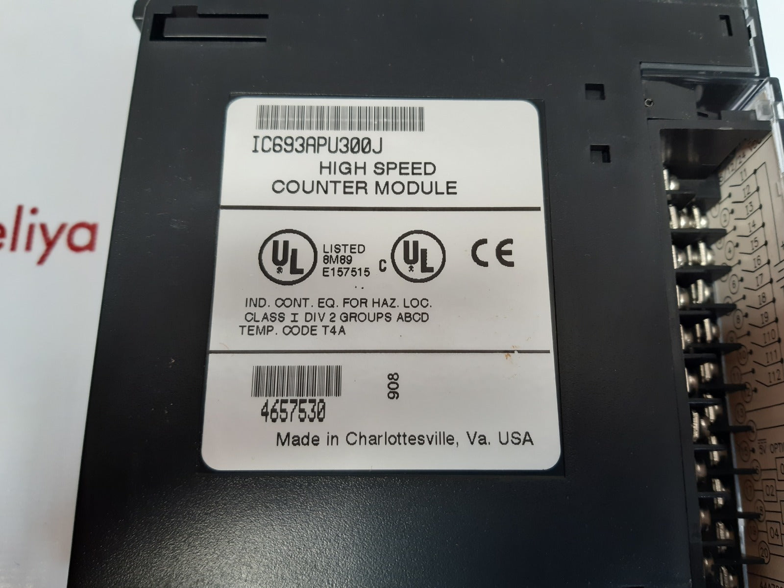 Ge fanuc ic693apu300j high speed counter module